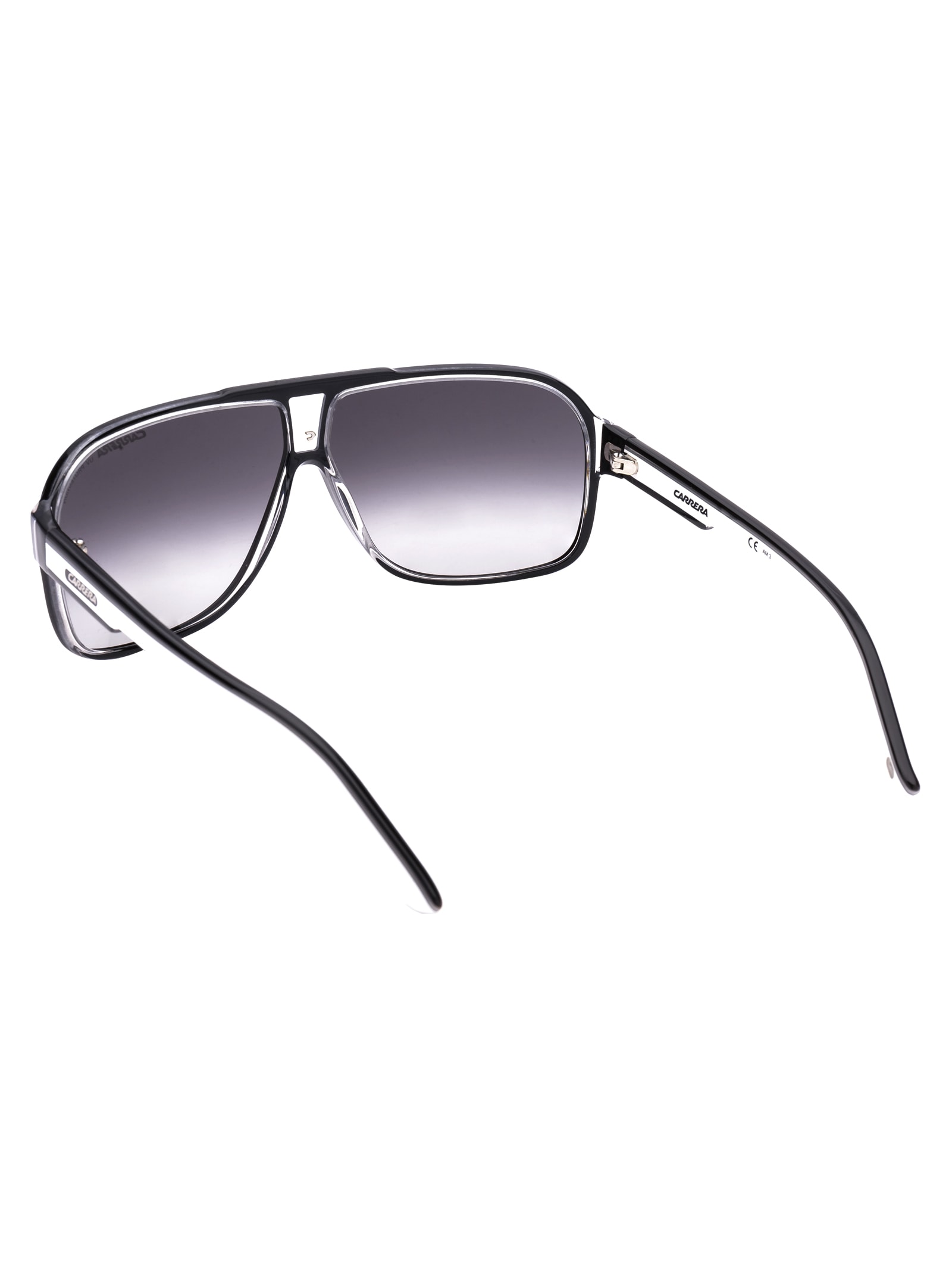 Carrera Blackcrystal Blackcrystalwhite Acetate Sunglasses