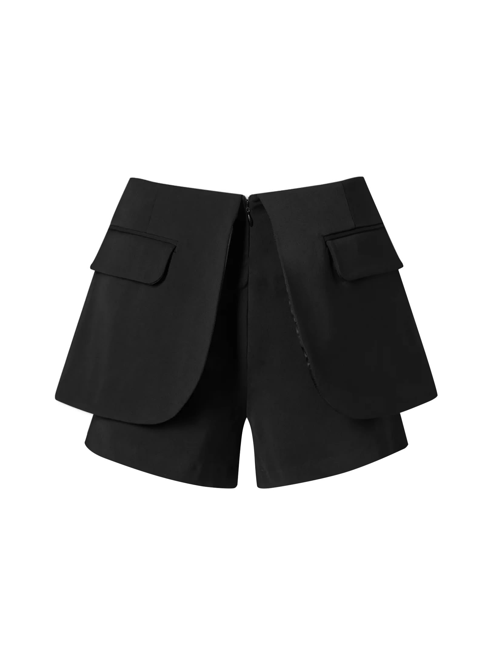 Coperni High-waisetd Panelled Shorts