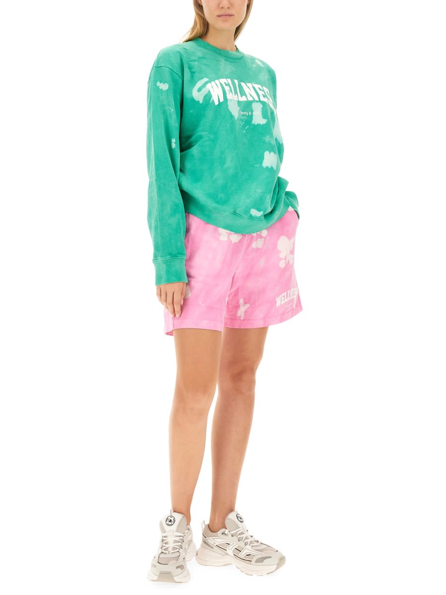 Sporty & Rich Wellness Ivy Sweatshirt In White