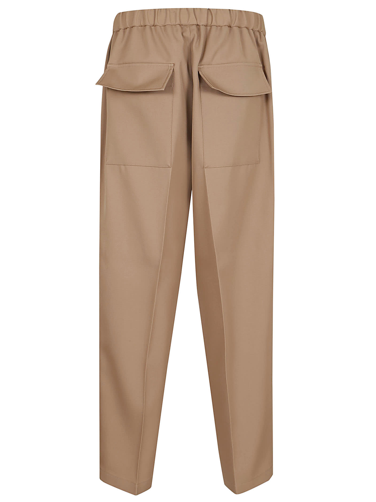 Shop Jil Sander Trouser D 09 Aw 20 In Clay