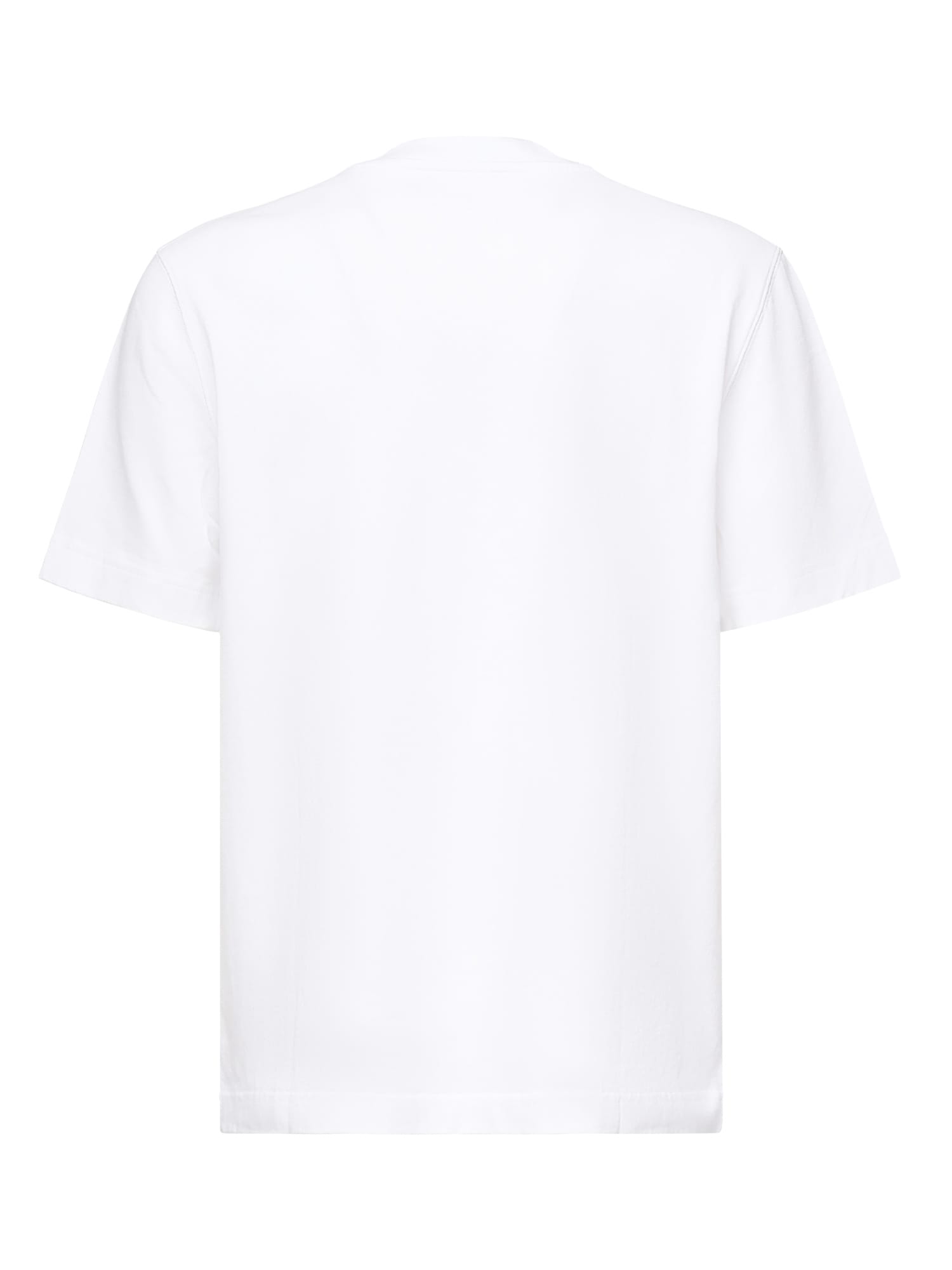 Jacquemus T-shirt Le T-shirt Gros-grain In White