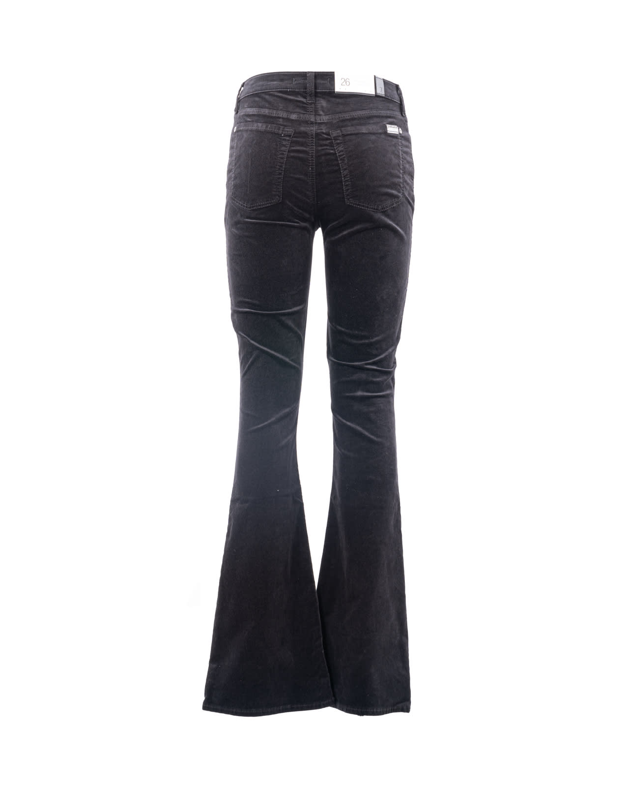 Shop 7 For All Mankind Seven Trousers Black