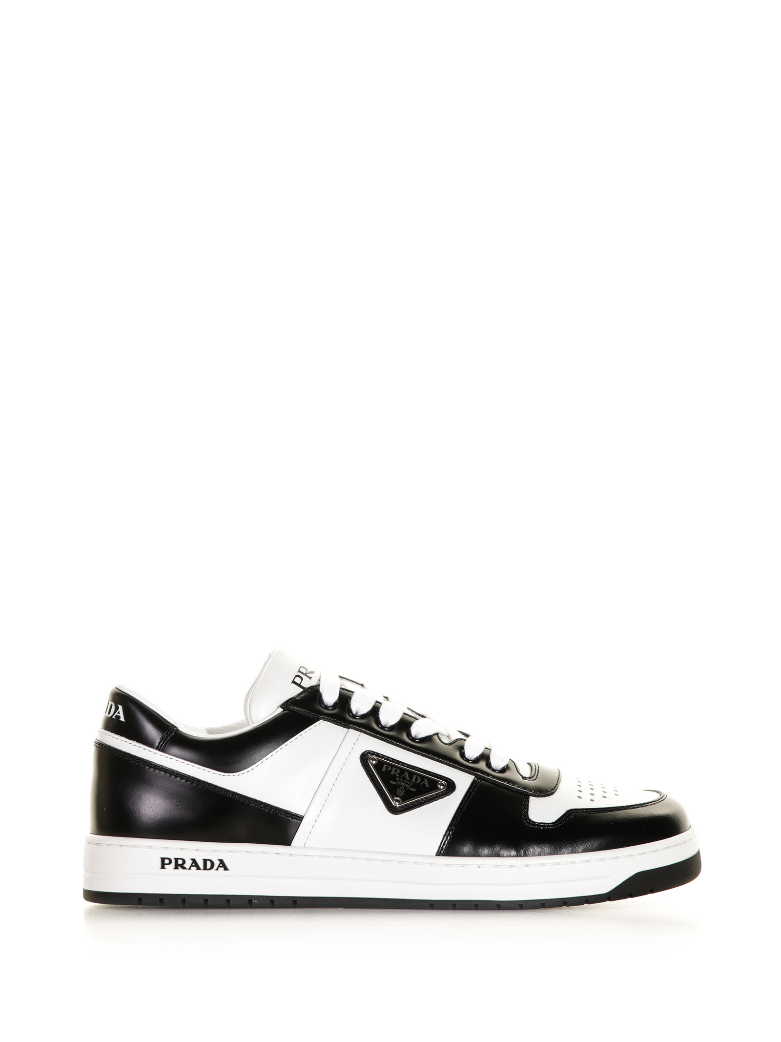 PRADA DOWNTOWN SNEAKERS IN LEATHER
