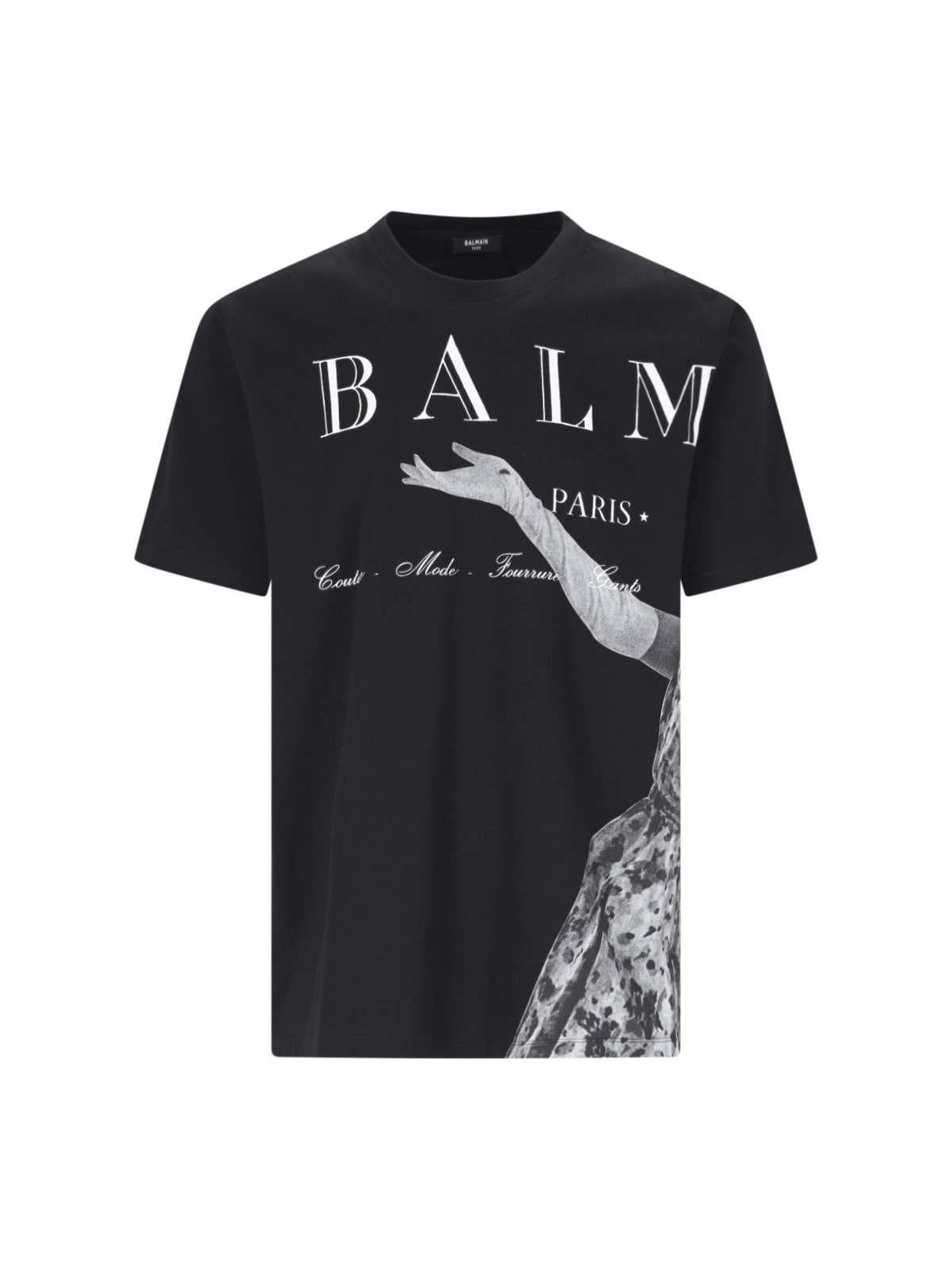 Balmain Printed T-shirt In Neutral
