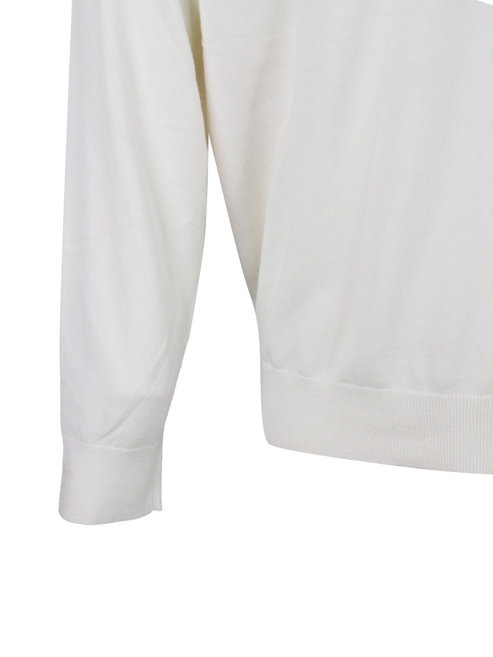Armani Exchange Sweaters In White