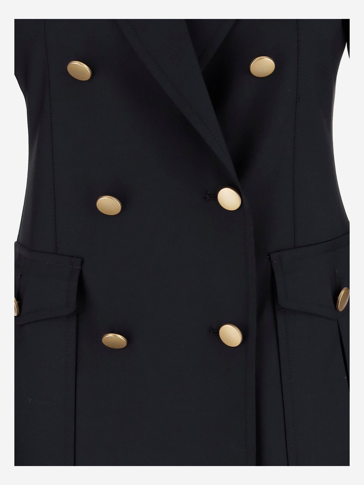 TAGLIATORE DOUBLE-BREASTED STRETCH WOOL JACKET