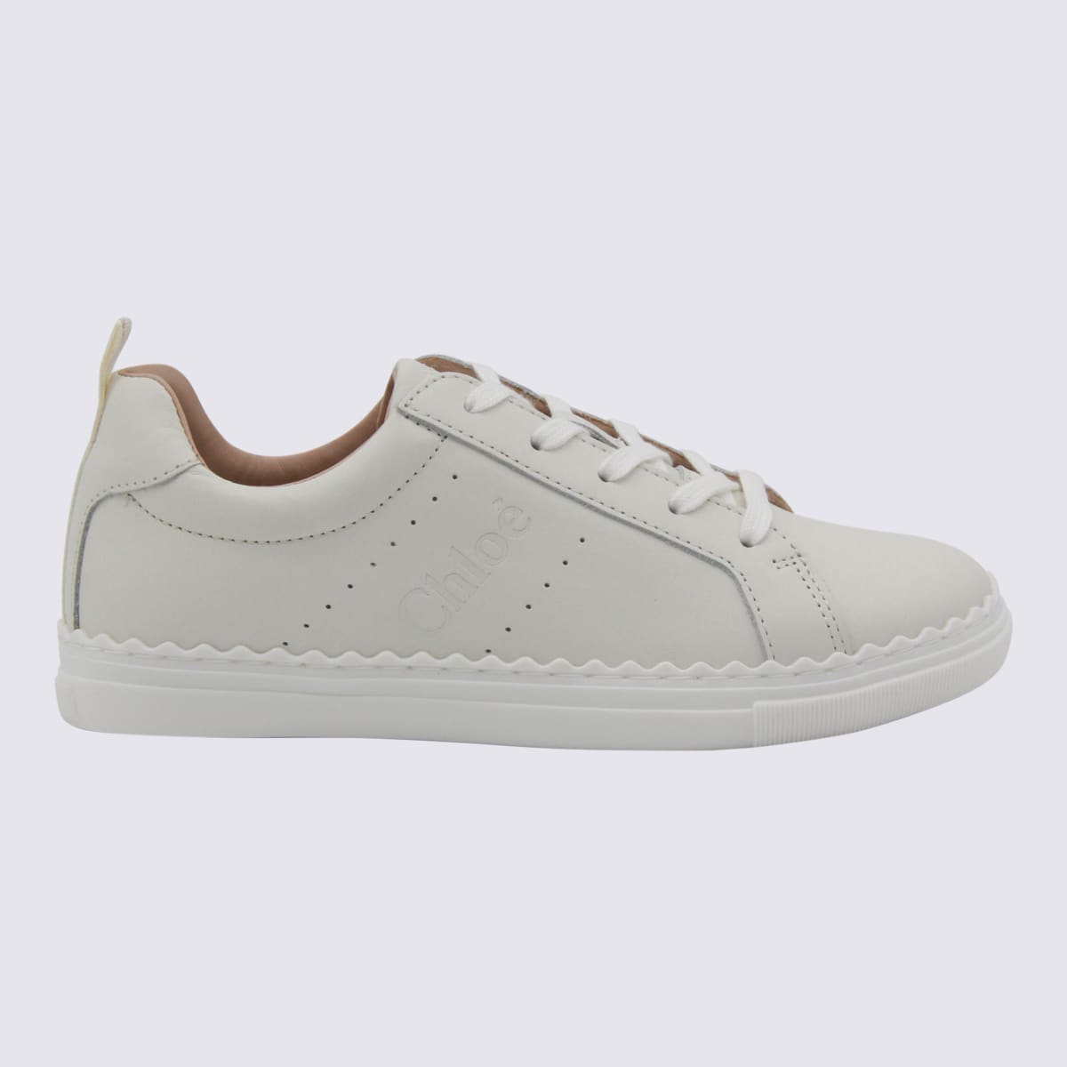 Chloé White Sneakers In White