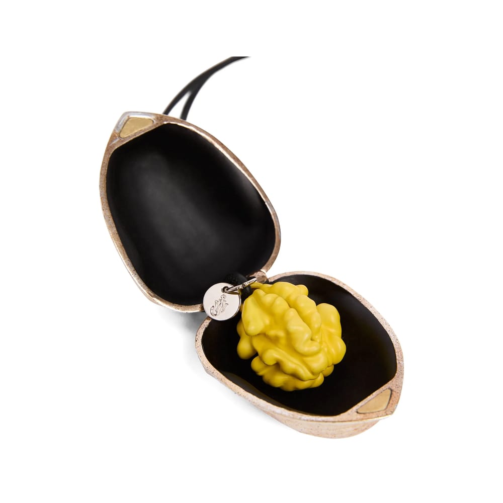 Jw Anderson Keyring In Gold