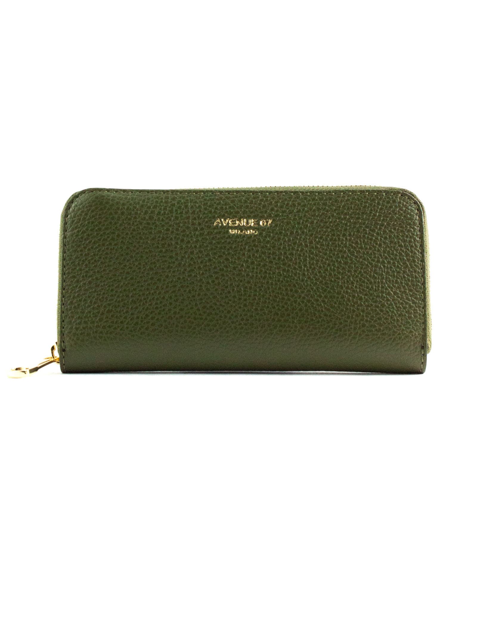 Avenue 67 Green Leather Wallet