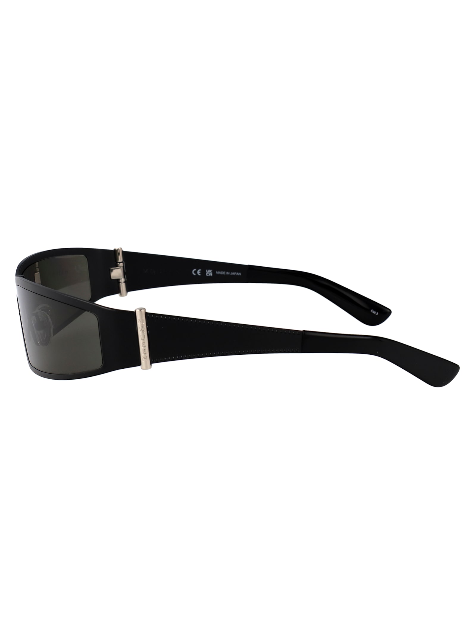 Alexander Mcqueen Am0491s Sunglasses In Black