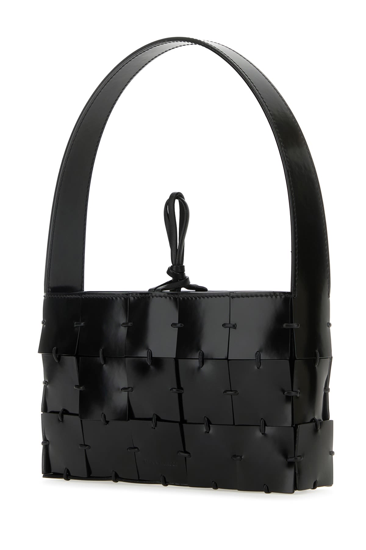 Amina Muaddi Mini Baguette In Blacksilver