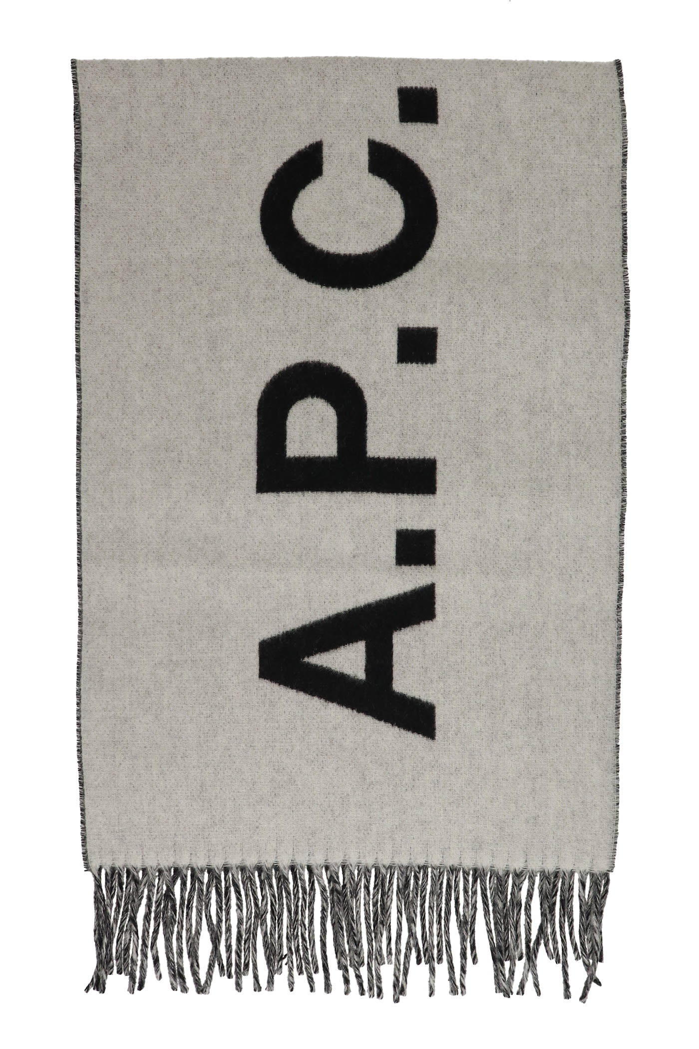 A.P.C. Angele Scarve In White Wool