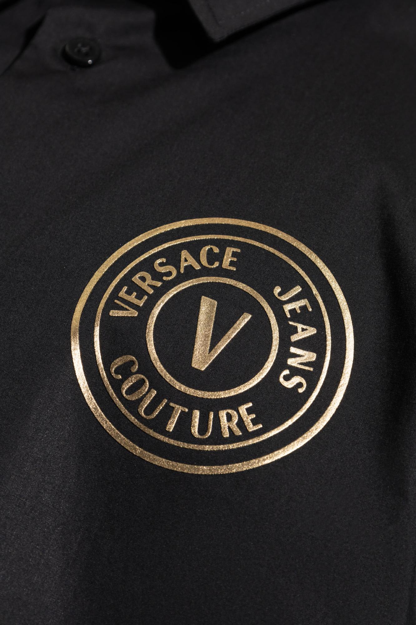 VERSACE JEANS COUTURE VERSACE JEANS COUTURE SHIRT WITH LOGO