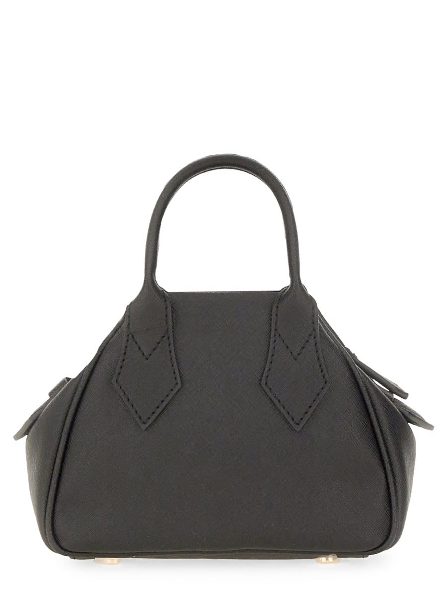 Shop Vivienne Westwood Yasmine Mini Bag In Black