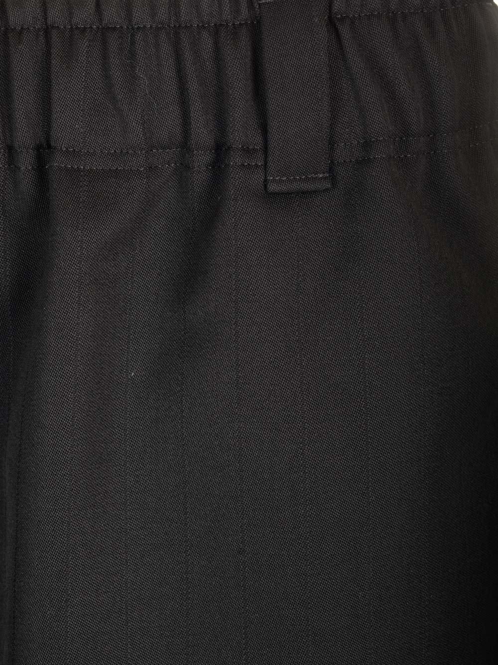 Shop Jacquemus Elasticated Waist Shorts In Black