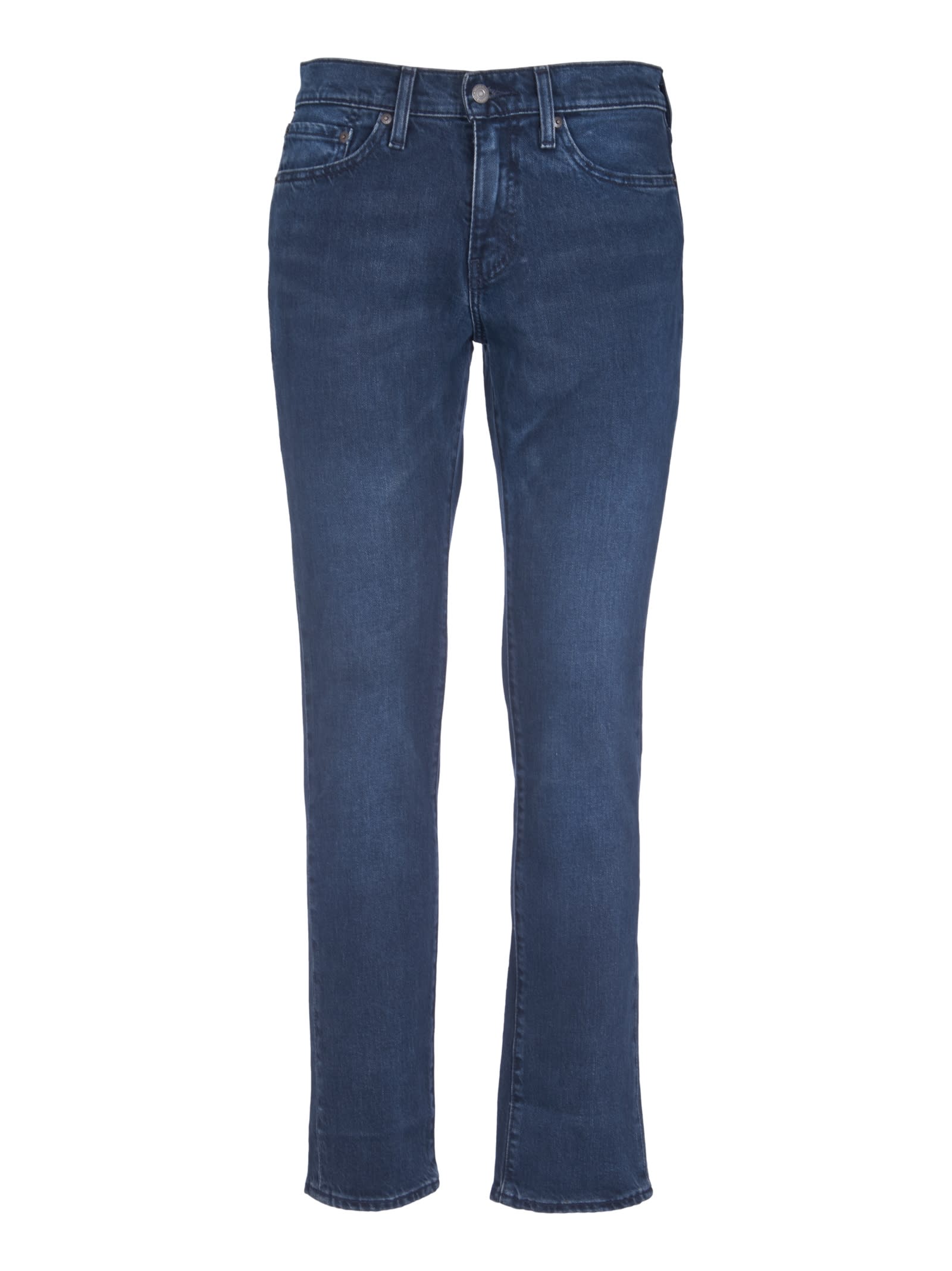 Shop Levi's Slim Fit 5 Pockets Jeans In Blue