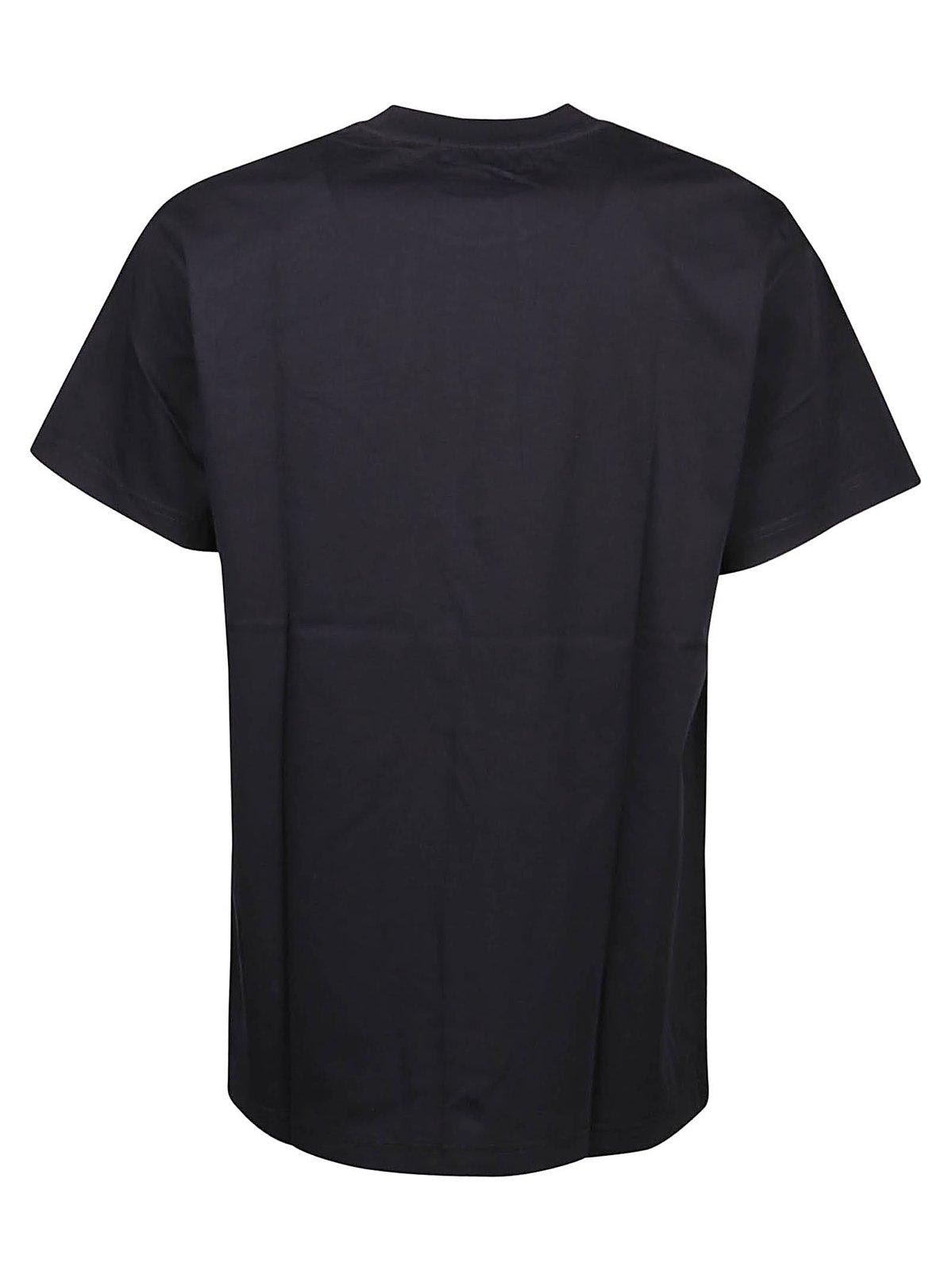 Shop Ambush Logo Detailed Three-pack T-shirt In Black