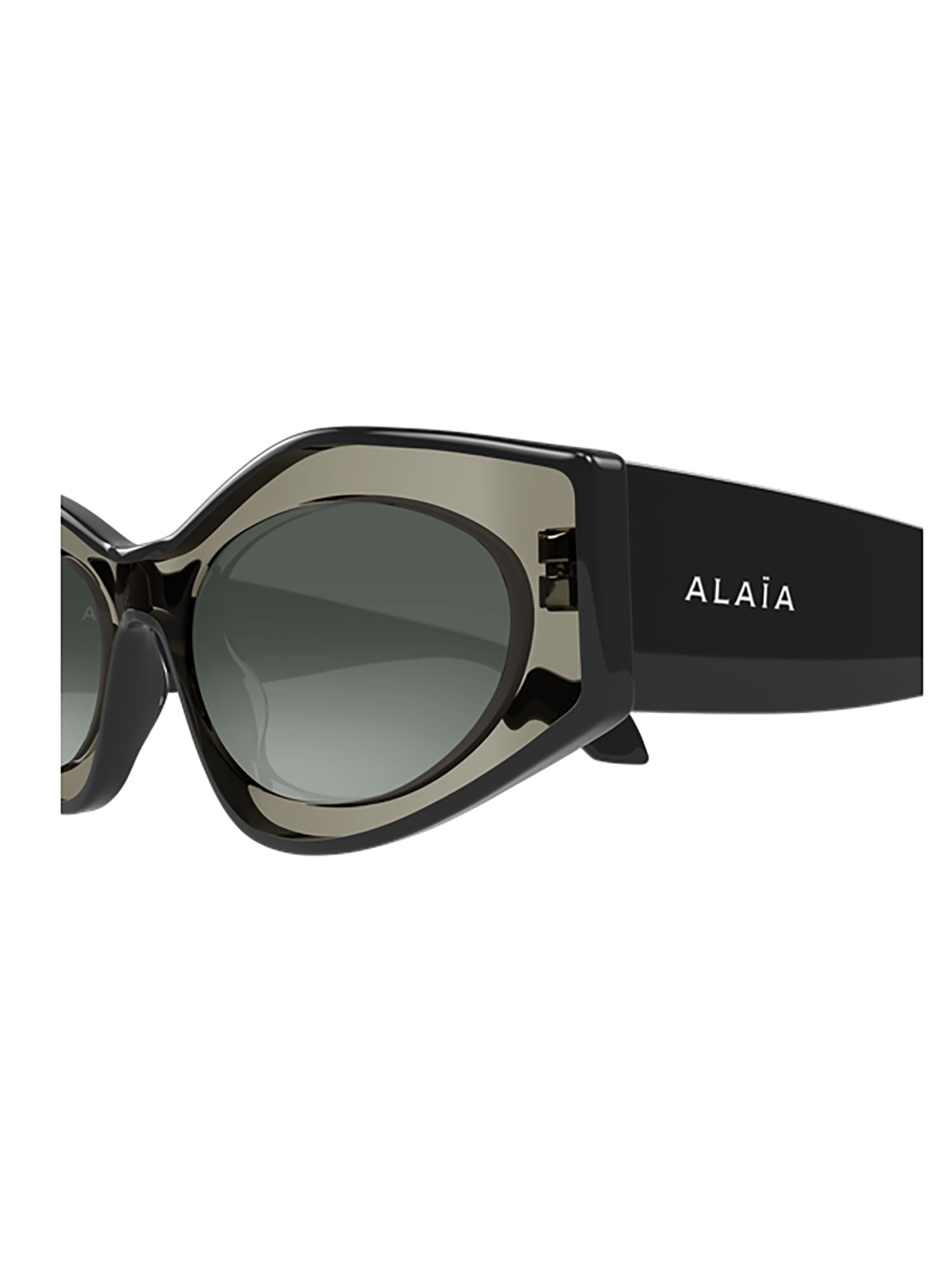 Alaïa Aa0093s Sunglasses In Green