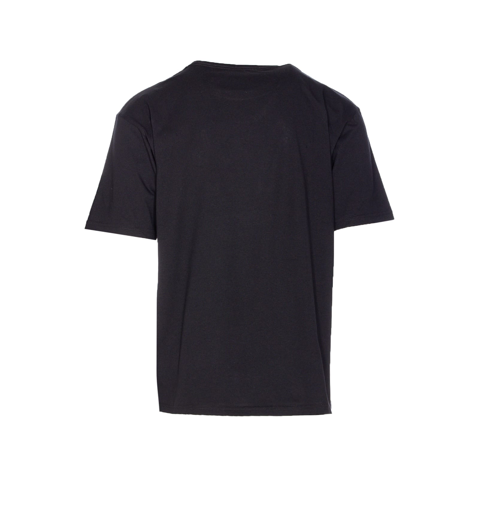 Valentino Garavani T-shirt With Le Chat De La Maison Print In Black