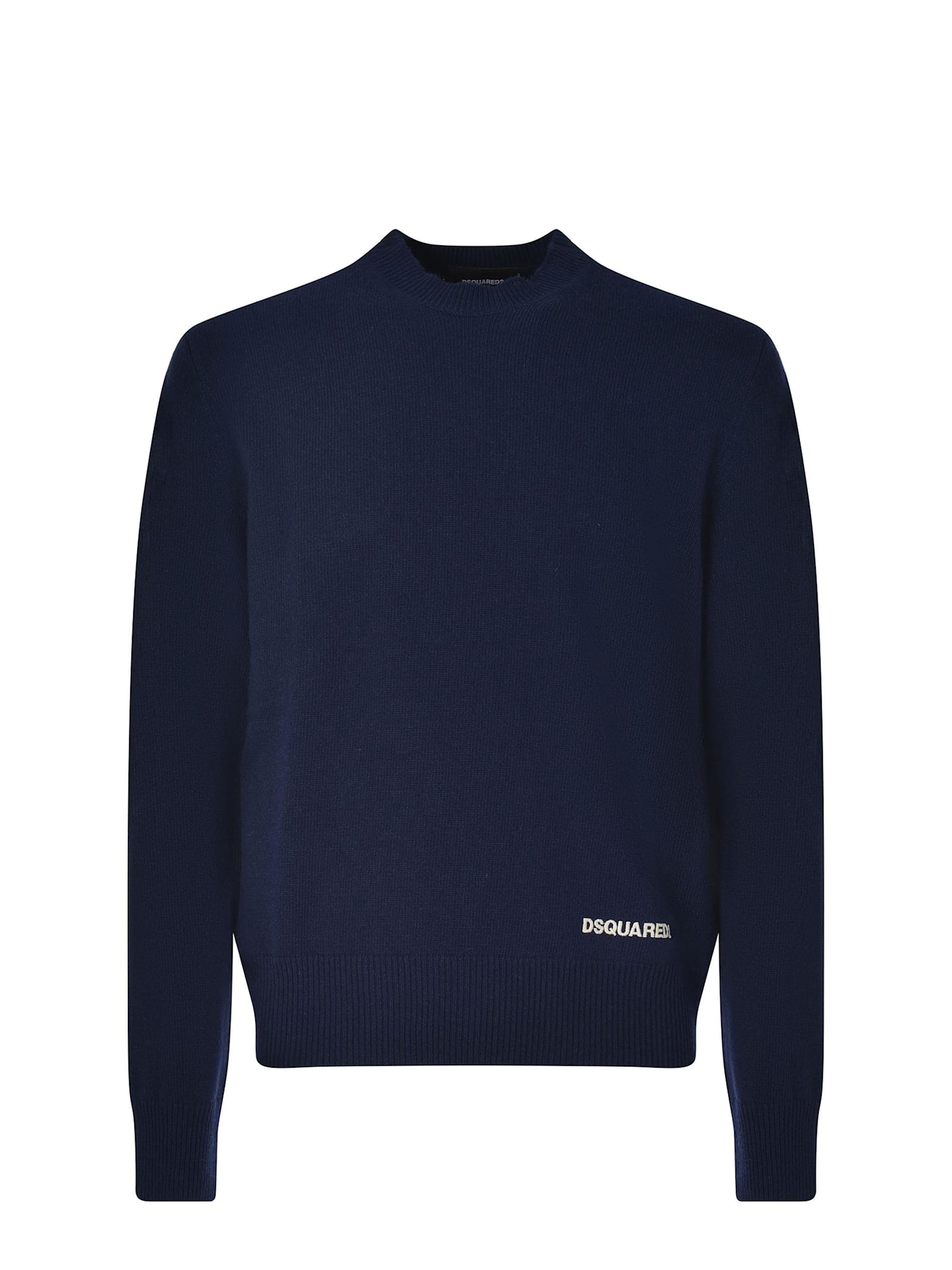 Shop Dsquared2 Sweater  Made Of Wool In Blue