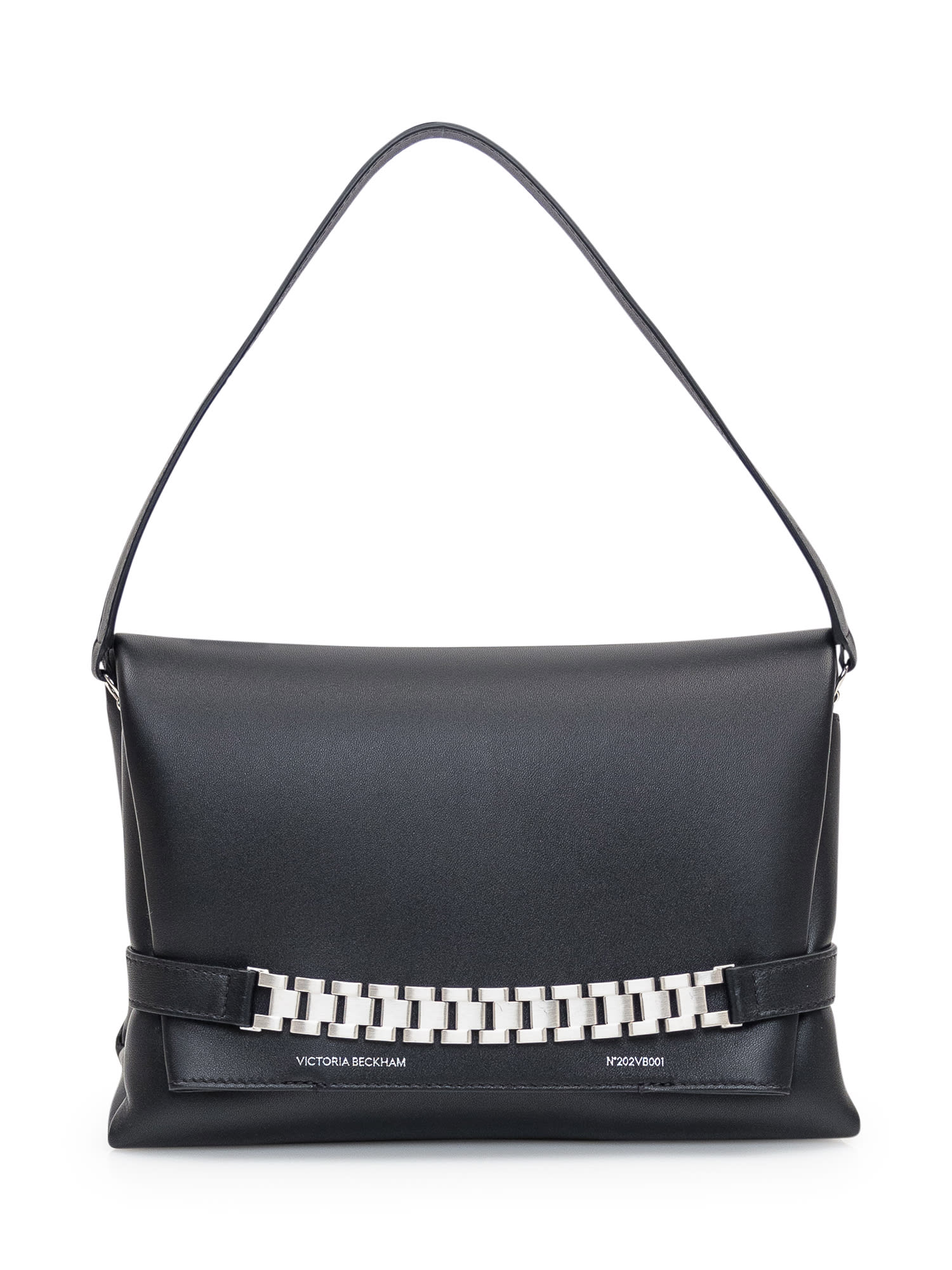 Shop Victoria Beckham Chain Pouch Bag In Black