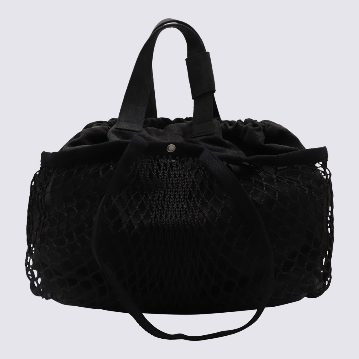 BALENCIAGA BLACK 24/7 MEDIUM TOTE BAG 