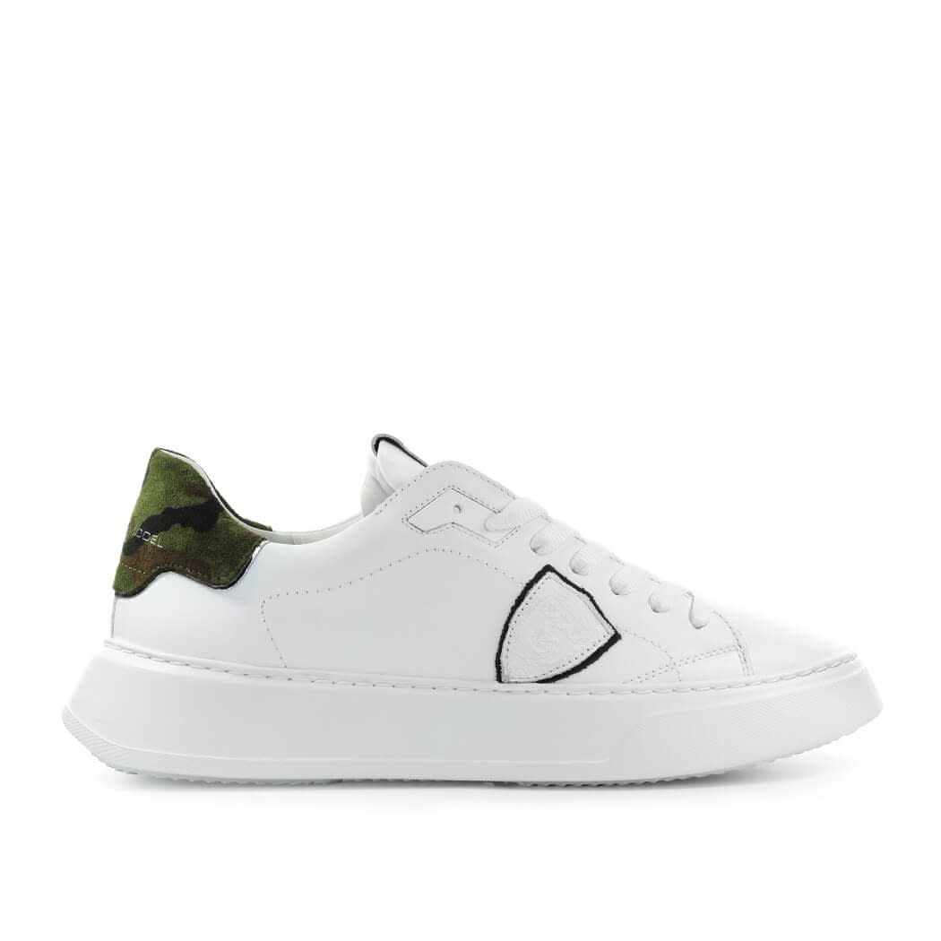 Philippe Model Temple Camouflage White Sneaker