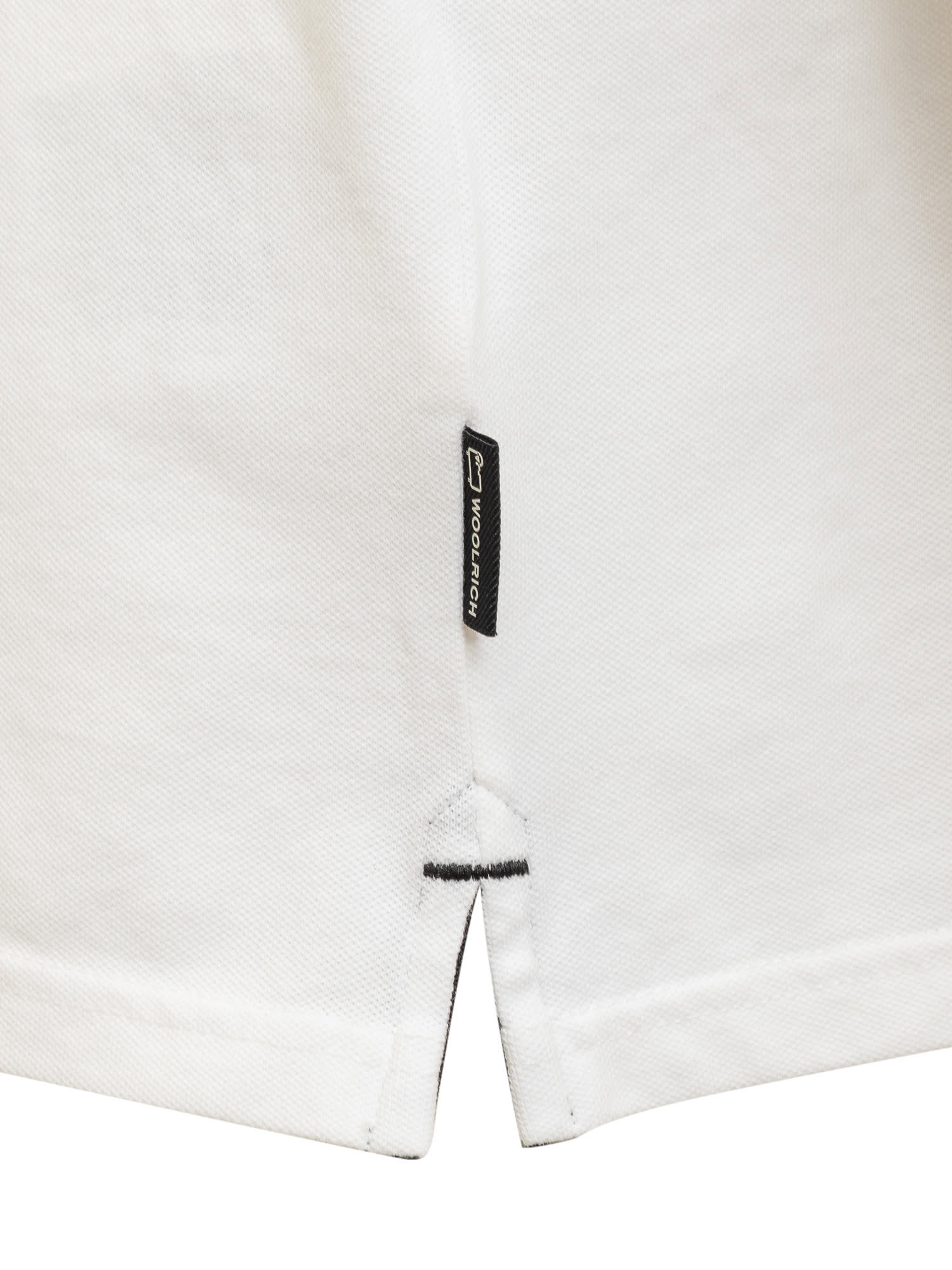 Shop Woolrich Short Sleeve Polo In Bright White