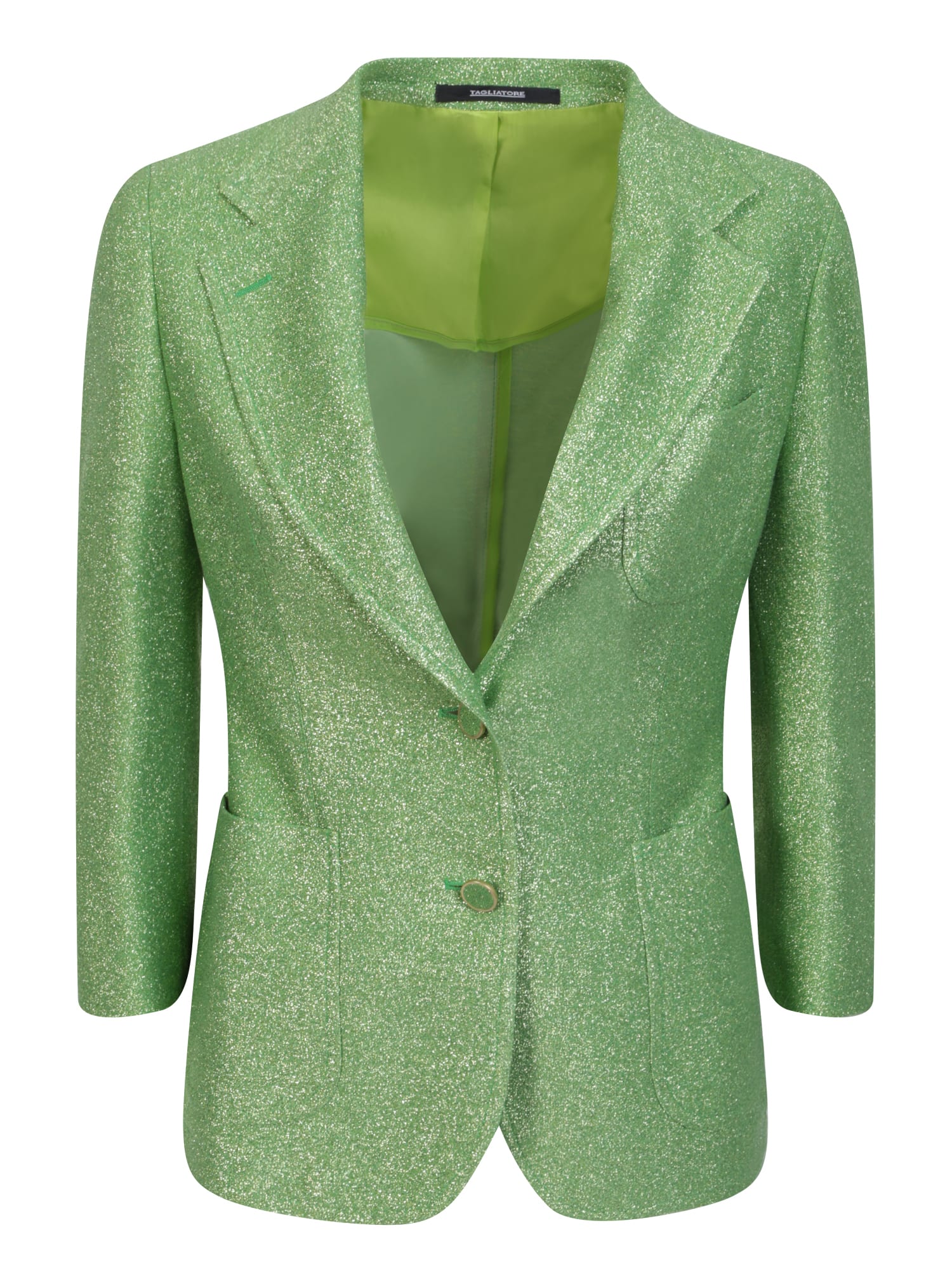 Shop Tagliatore Debra Jacket In Green