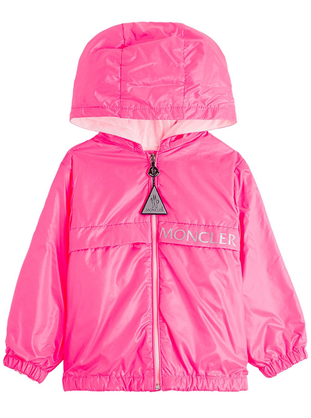 MONCLER ADMEDA JACKET IN PINK NYLON,1A7191054A8W52G
