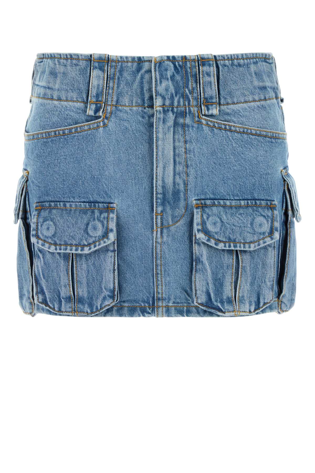 Denim Mini Skirt