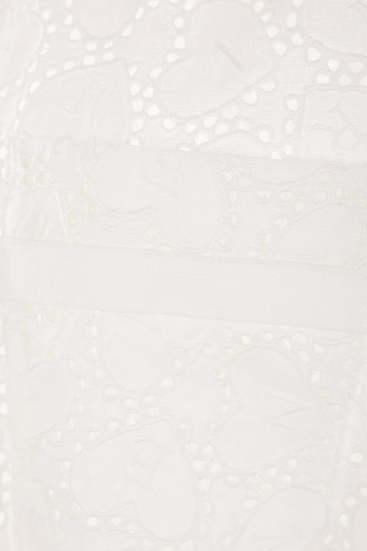 Zimmermann Cream-colored Lace Shirt Dress Women In White
