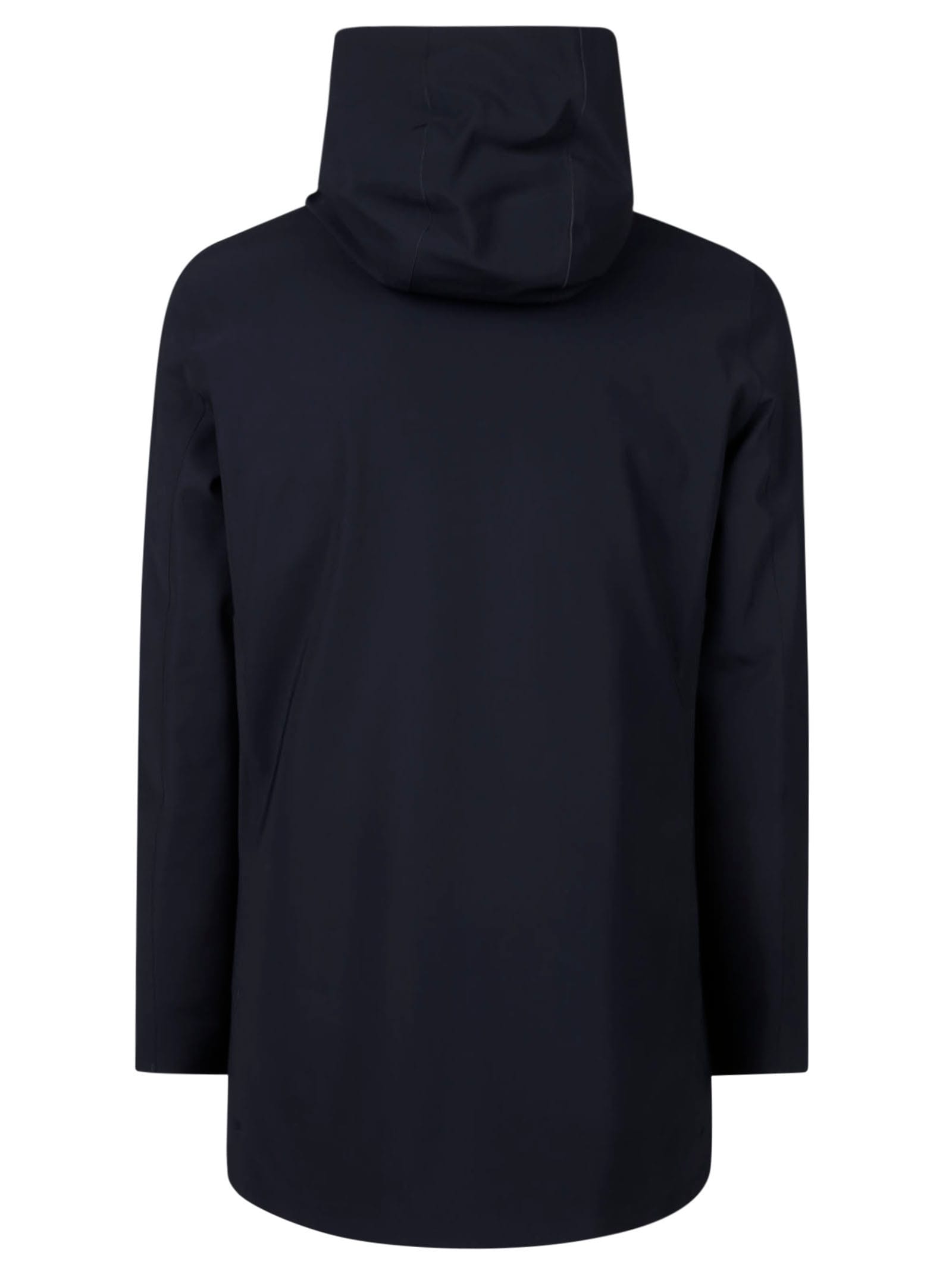 Rrd - Roberto Ricci Design Down Under Floating Parka Jkt In Blue