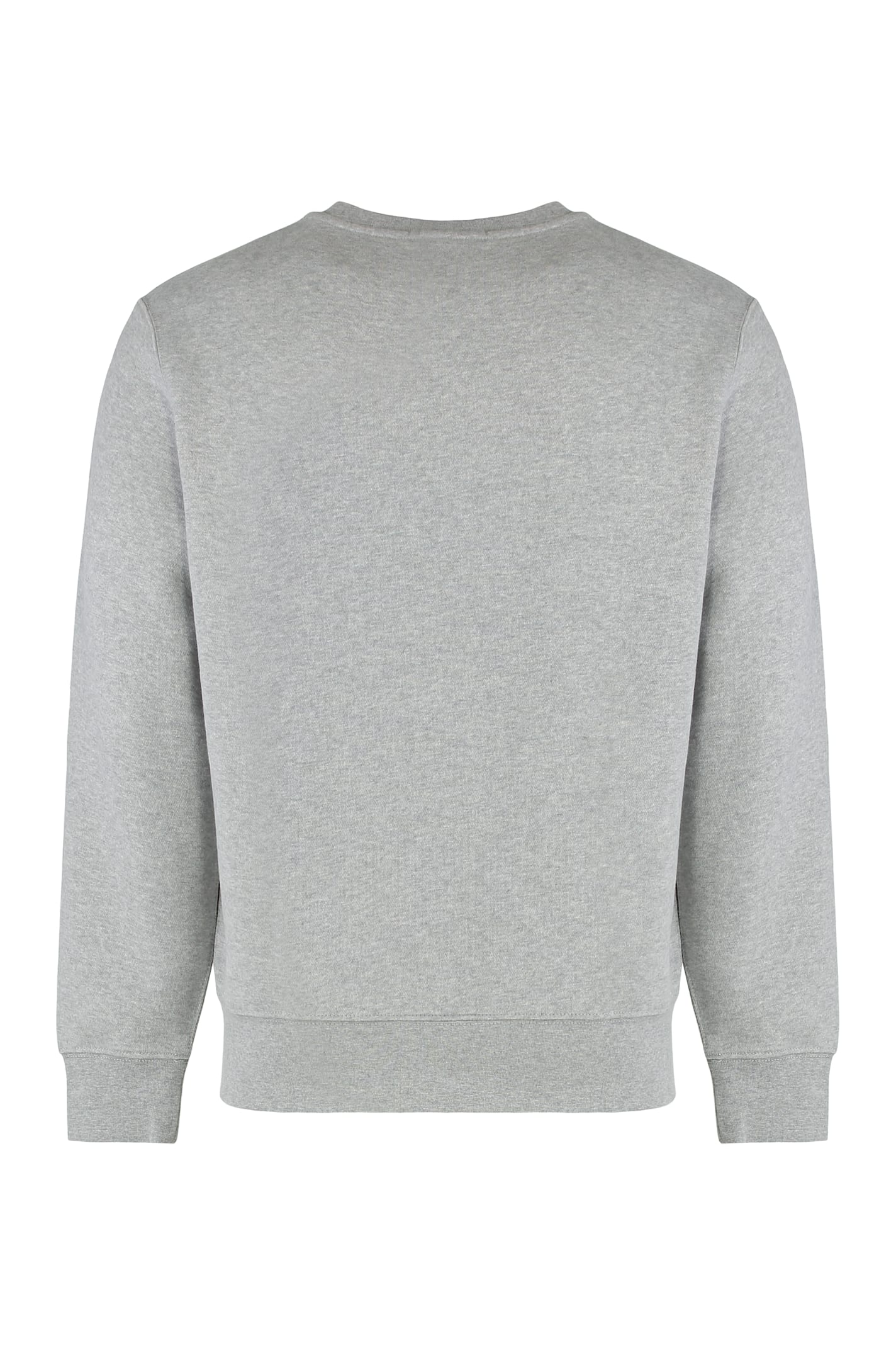 Polo Ralph Lauren Crewneck Sweatshirt With Logo Print In Gray