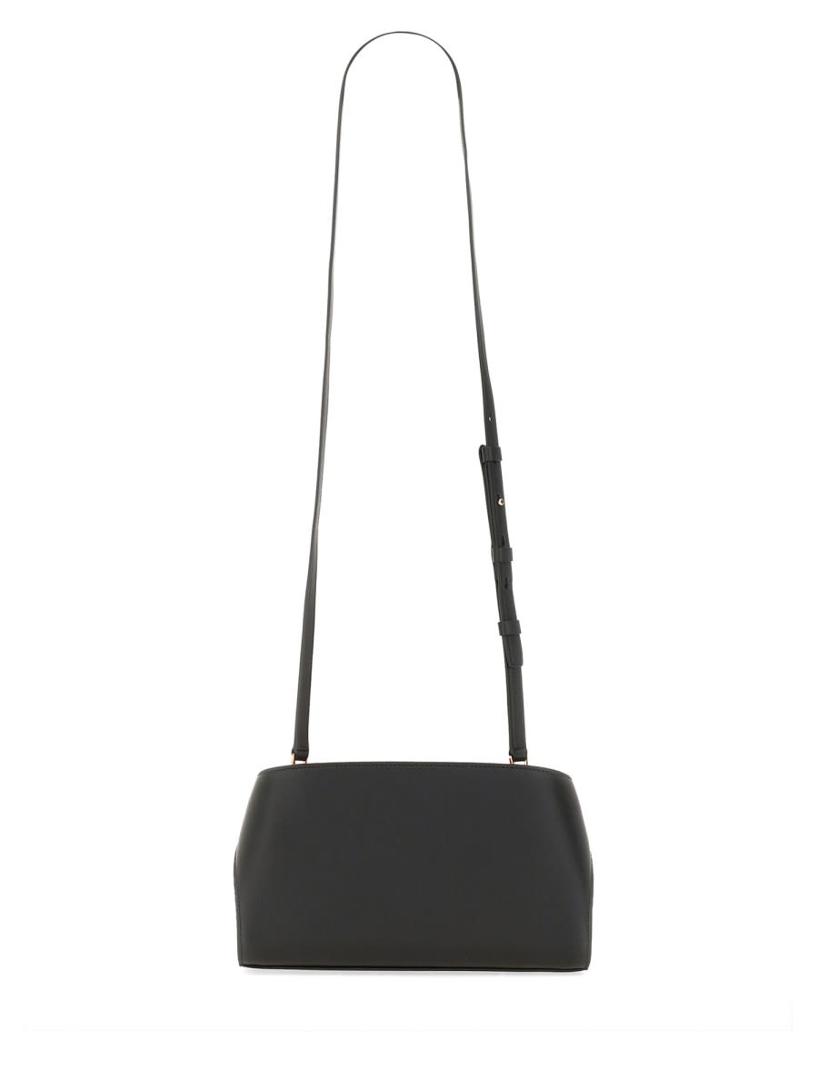 Shop Ferragamo Hug Shoulder Bag In Black