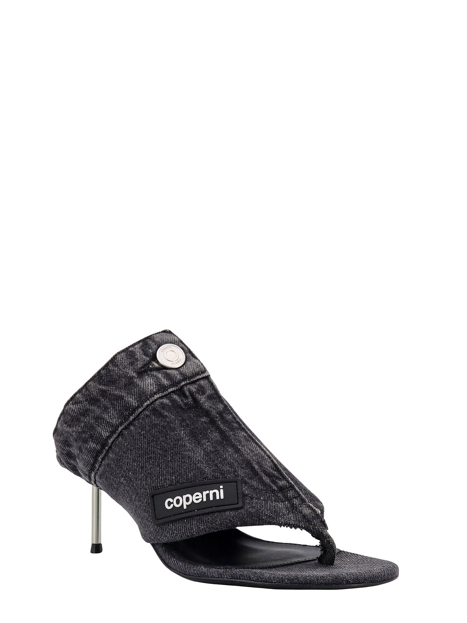 Shop Coperni Sandals In Grey