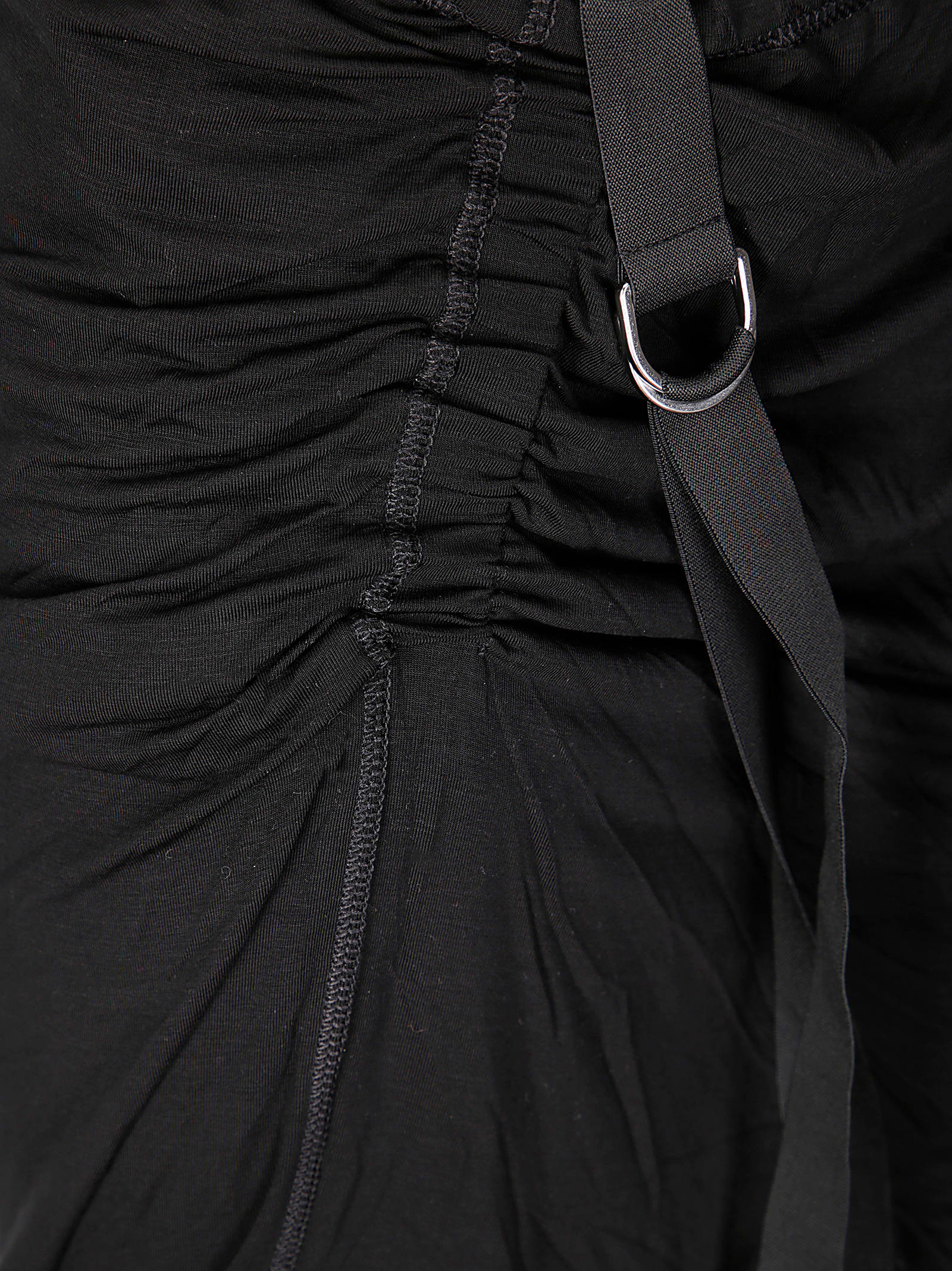 Helmut Lang Wind Skirt.soft Clou In Black