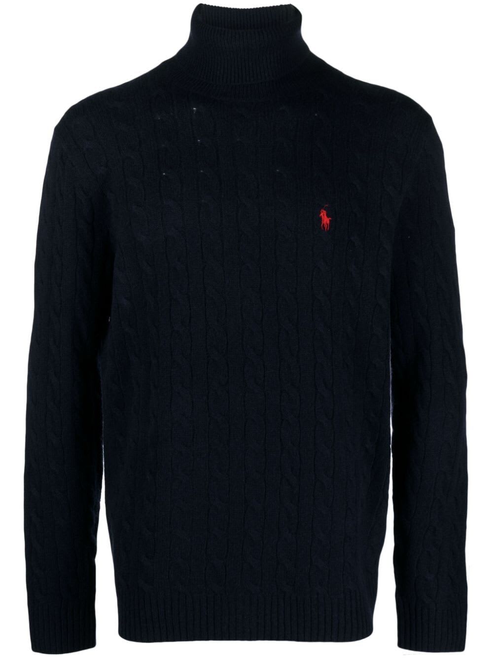 POLO RALPH LAUREN LONG SLEEVES PULLOVER WOOL CASHMERE 