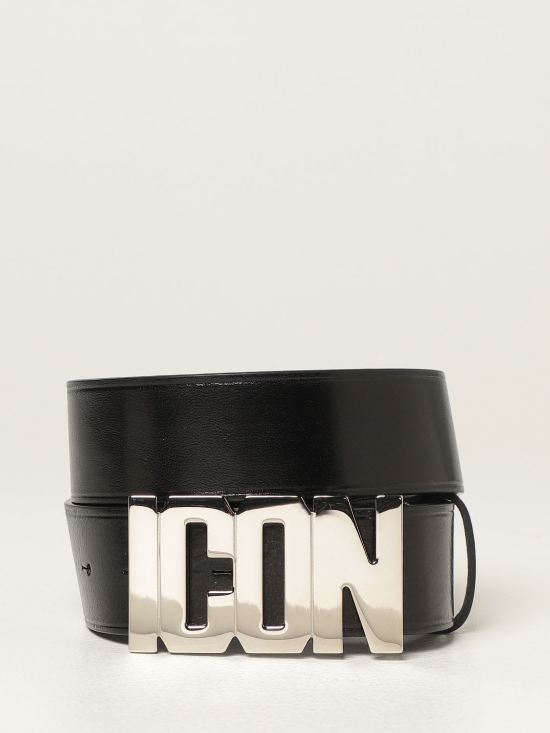 Dsquared2 Belt Dsquared2 Leather Belt With Icon Logo