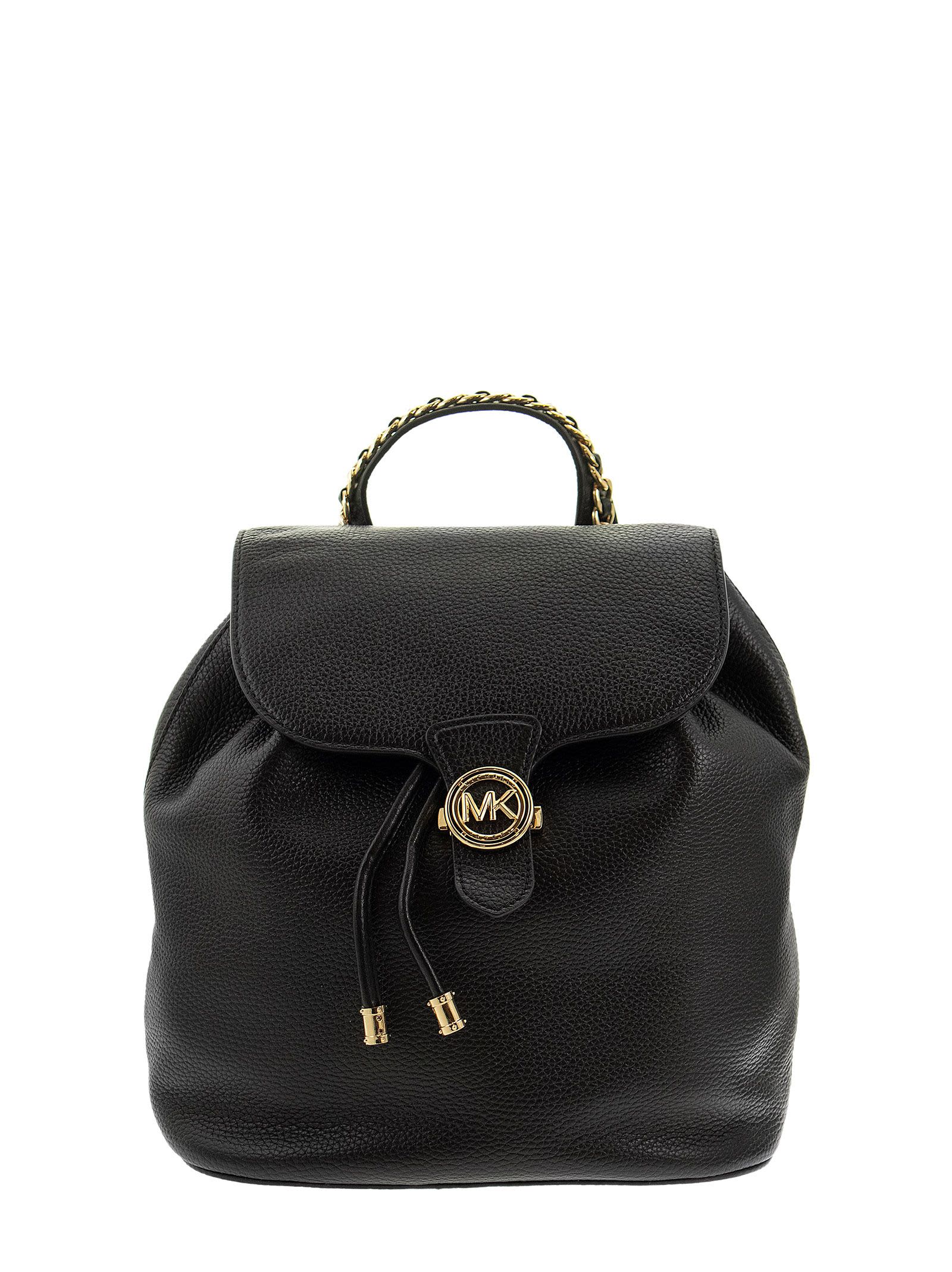 Michael Kors mina - large grained leather backpack