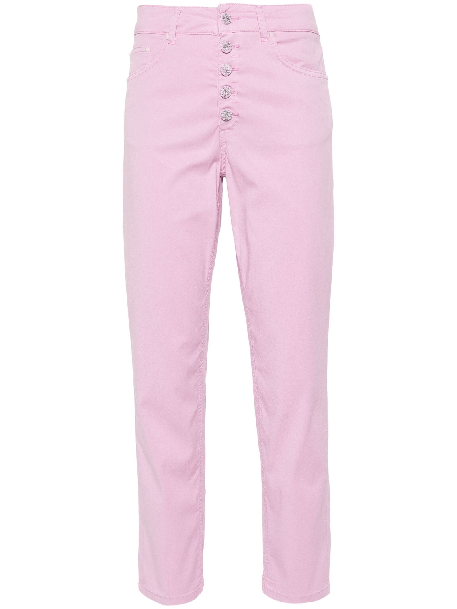Koons Cropped Straight-leg Trousers
