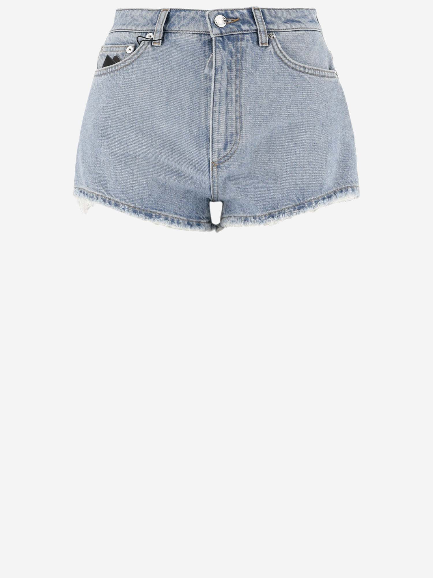 Shop Dolce & Gabbana Cotton Denim Shorts