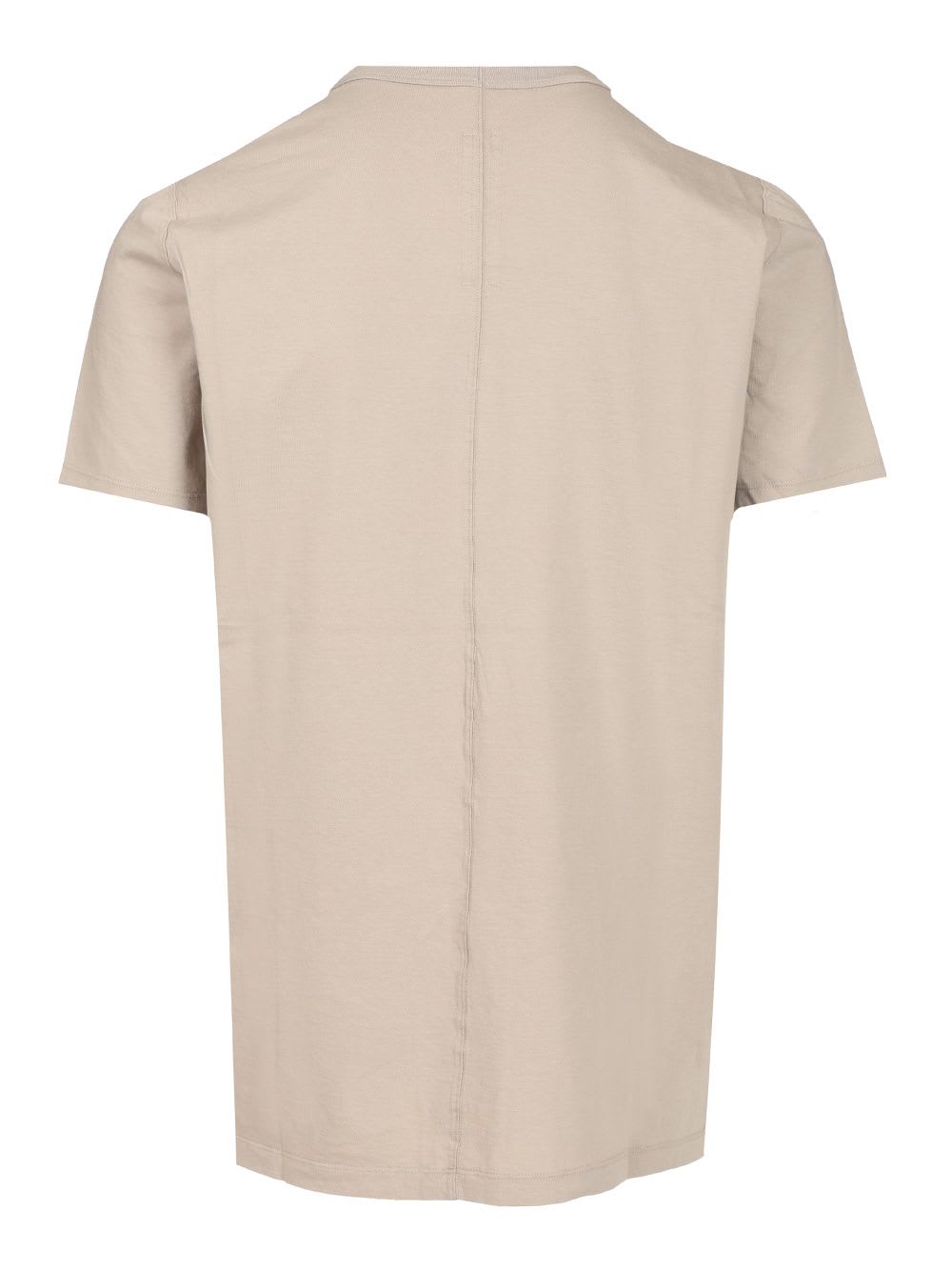 Rick Owens Level T T-shirt Crewneck Short Sleeve In Gray