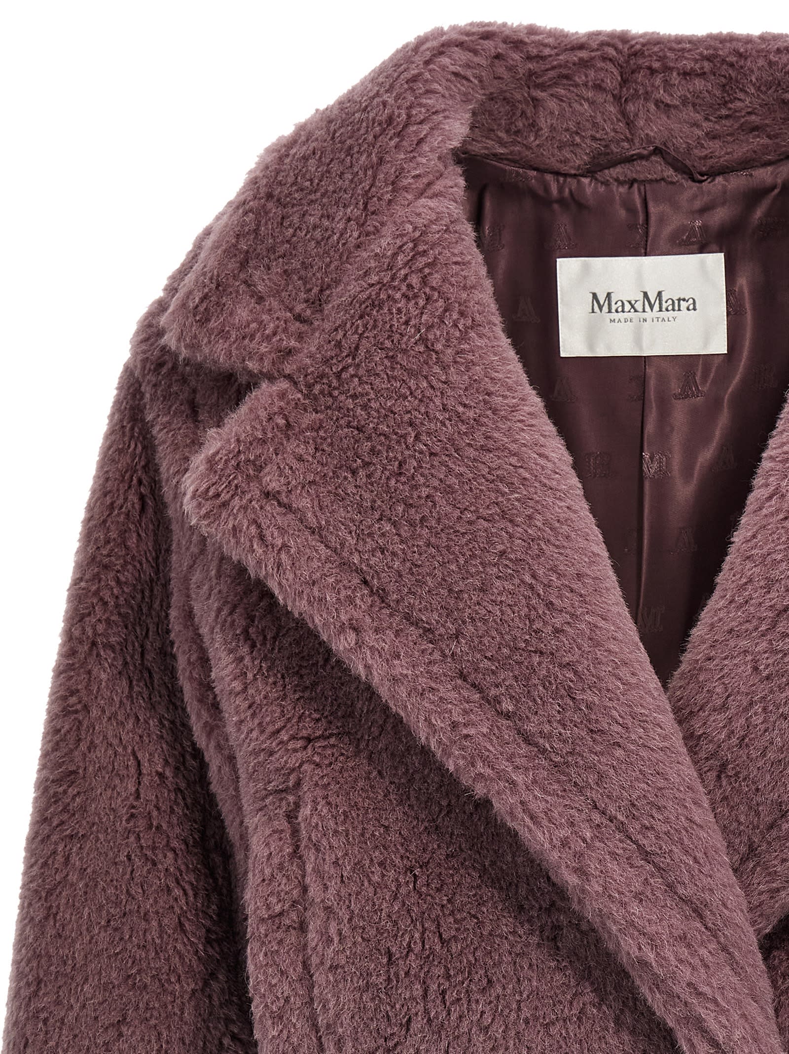 Max Mara Oggeri Casual Jackets And Parka Purple In Purple