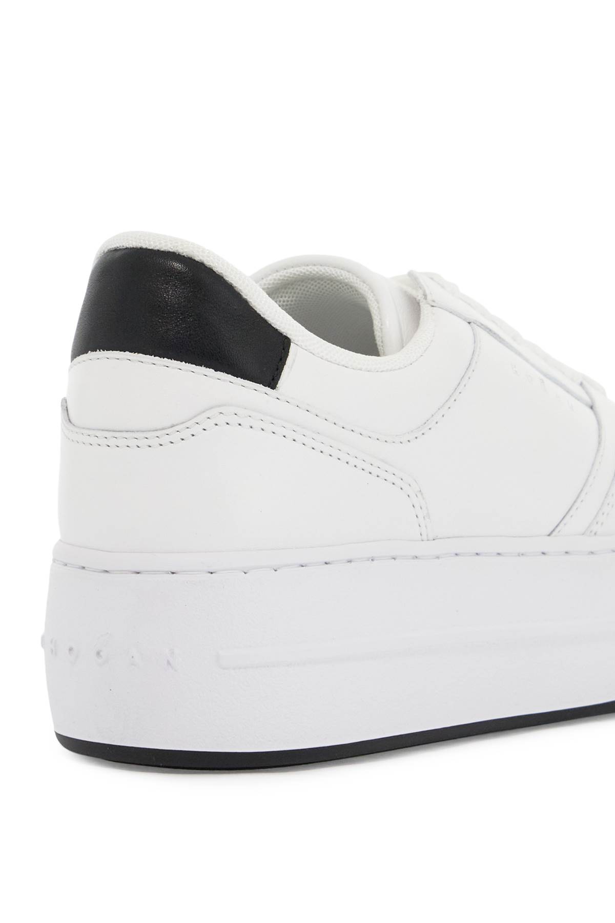 Shop Hogan Platform Skyscraper Sneakers With In B001(bianco)+b999(nero) (white)