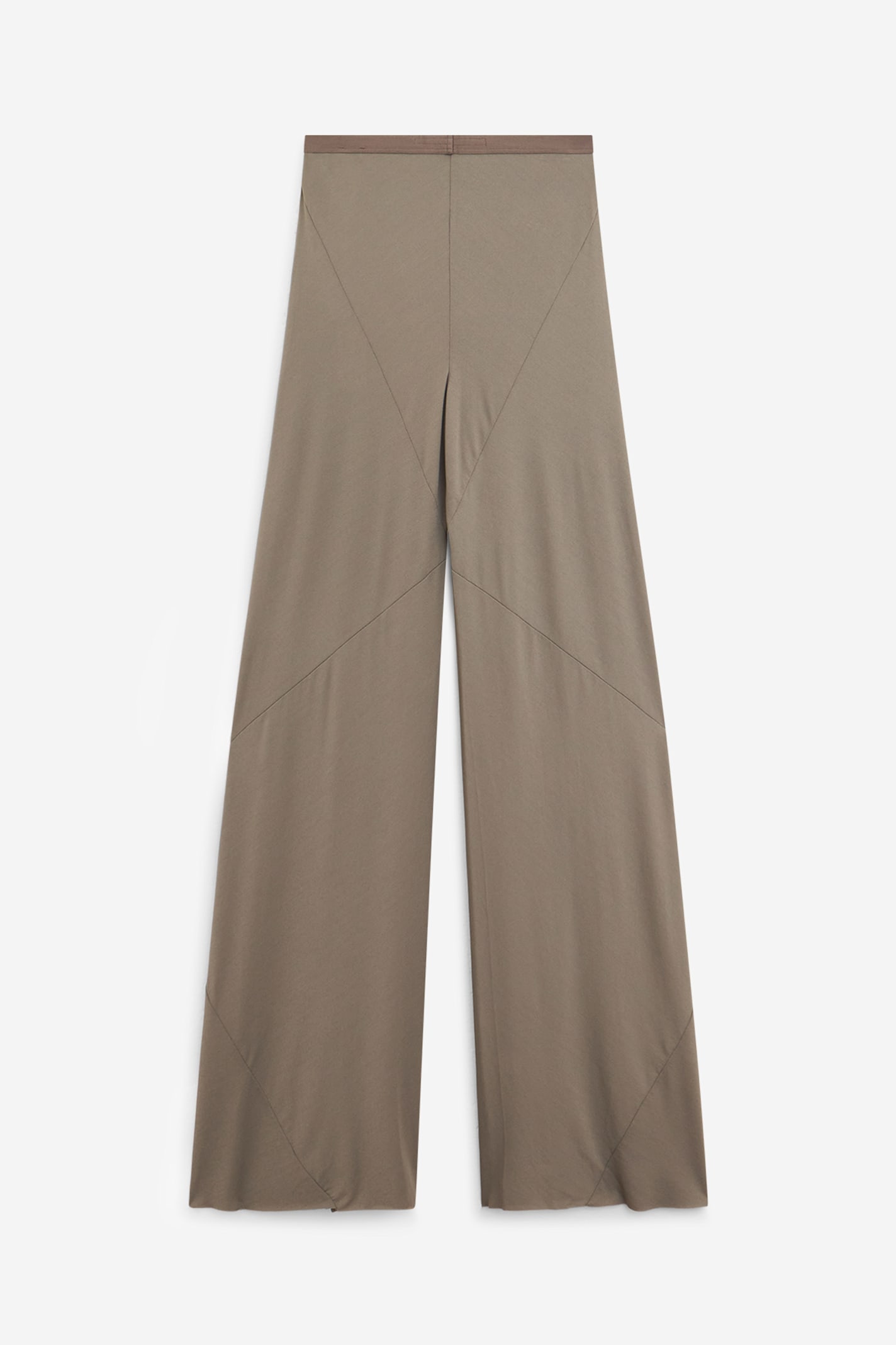 Rick Owens Farrah Bias Pants In Gray