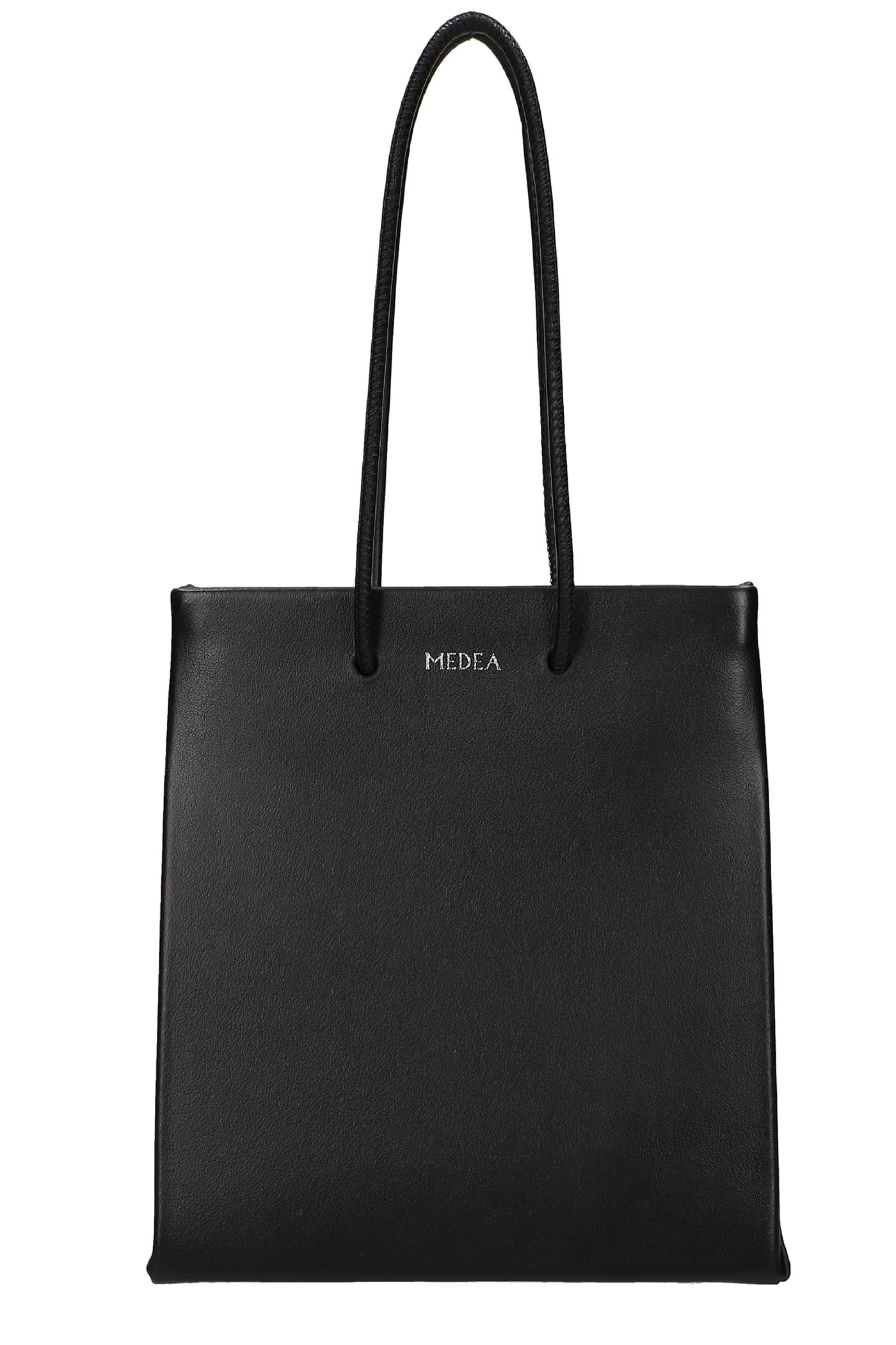 Medea Clutch In Black Leather