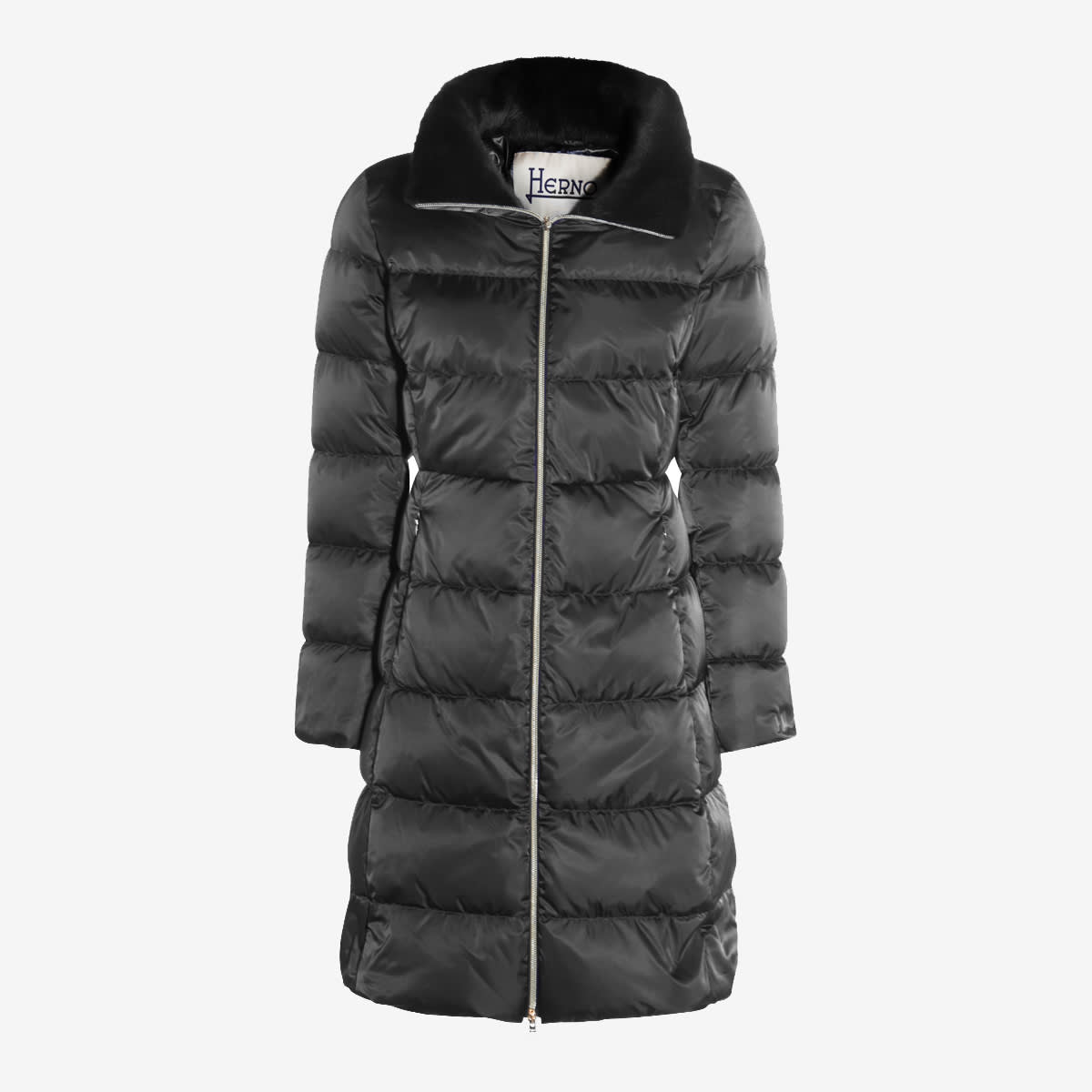 Herno Coats Blacks And Greys In Black