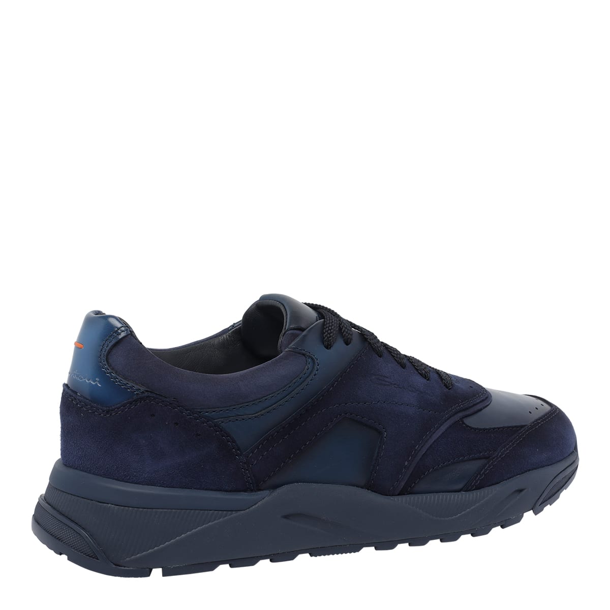 Santoni Innova Sneakers In Blue
