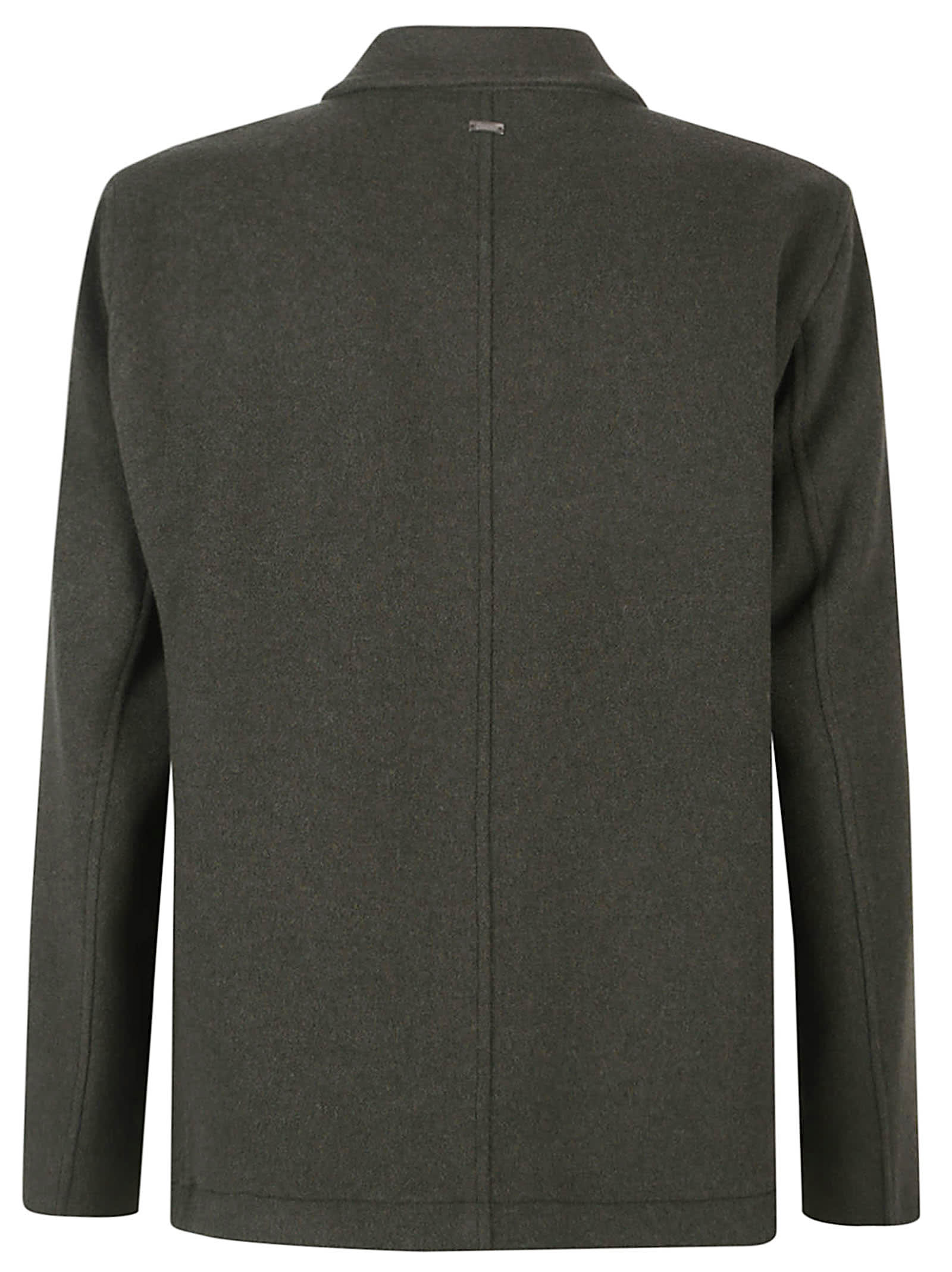 Herno Field Jacket In Green